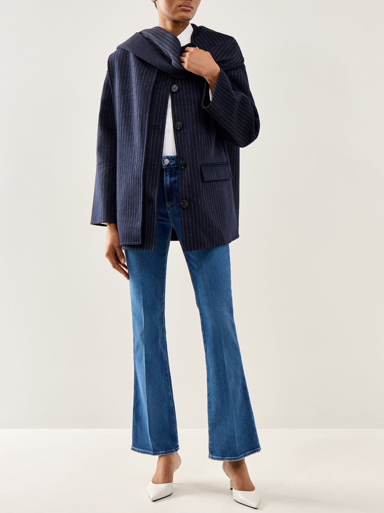 Laurel Canyon High Rise Bootcut Jeans A Capella