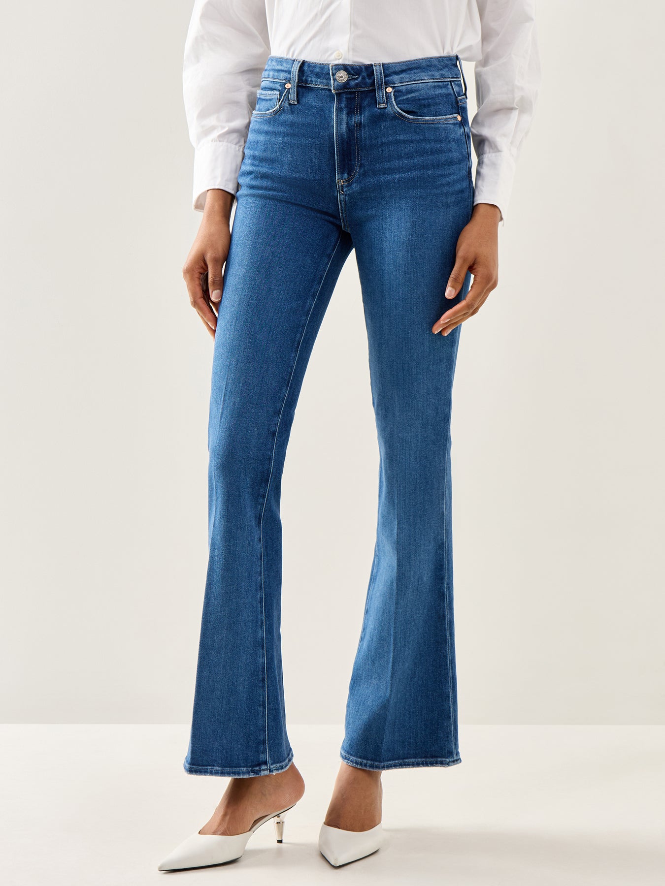 Laurel Canyon High Rise Bootcut Jeans A Capella