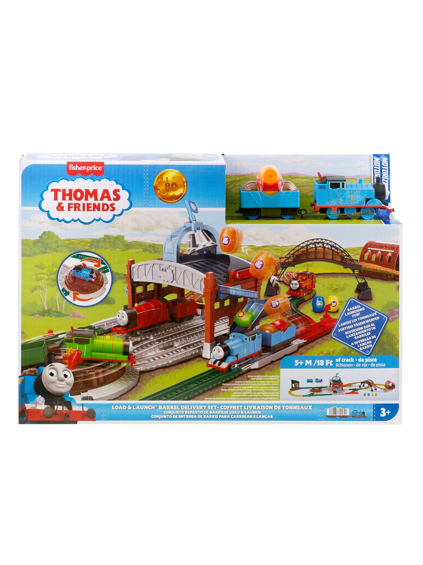 Motorised Barrel Delivery Playset