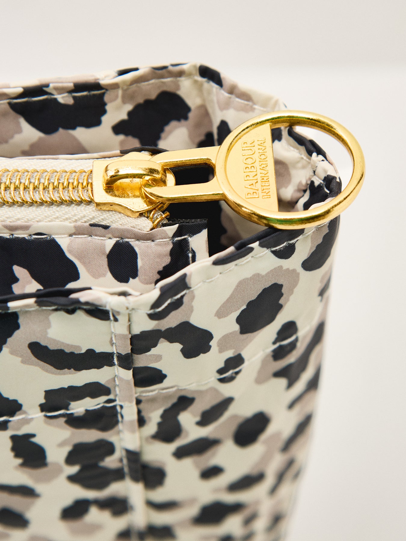 Boulevard Leopard Print Canvas Tote Bag Multi