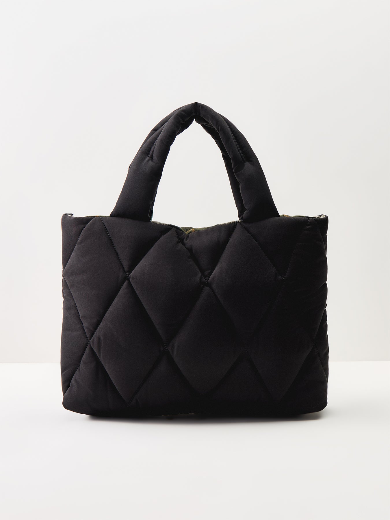 Barbour Mariah Mini Quilted Tote Bag Black