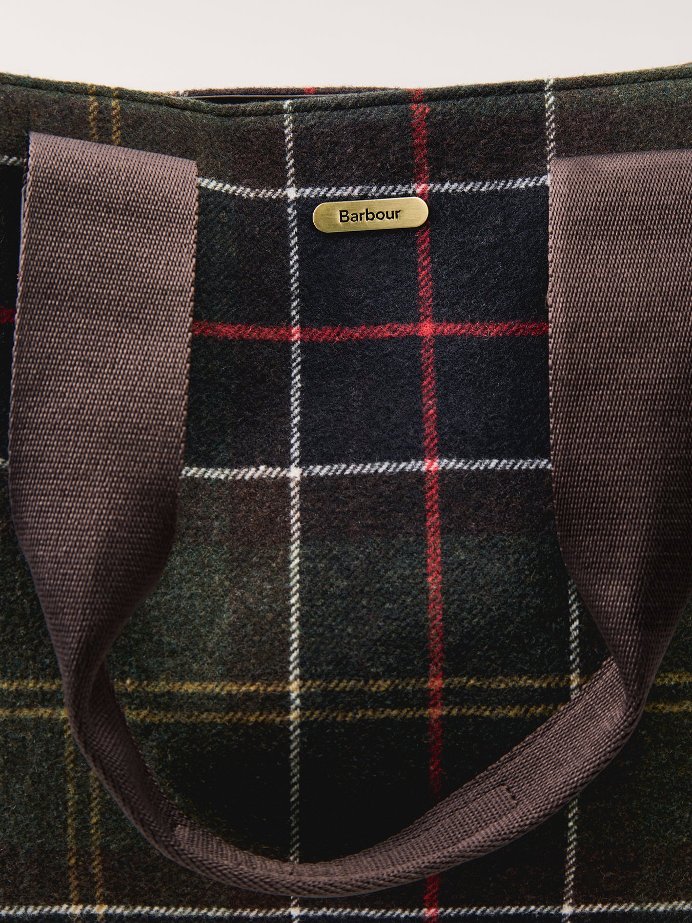 Turnberry Tartan Canvas Tote Bag Multi