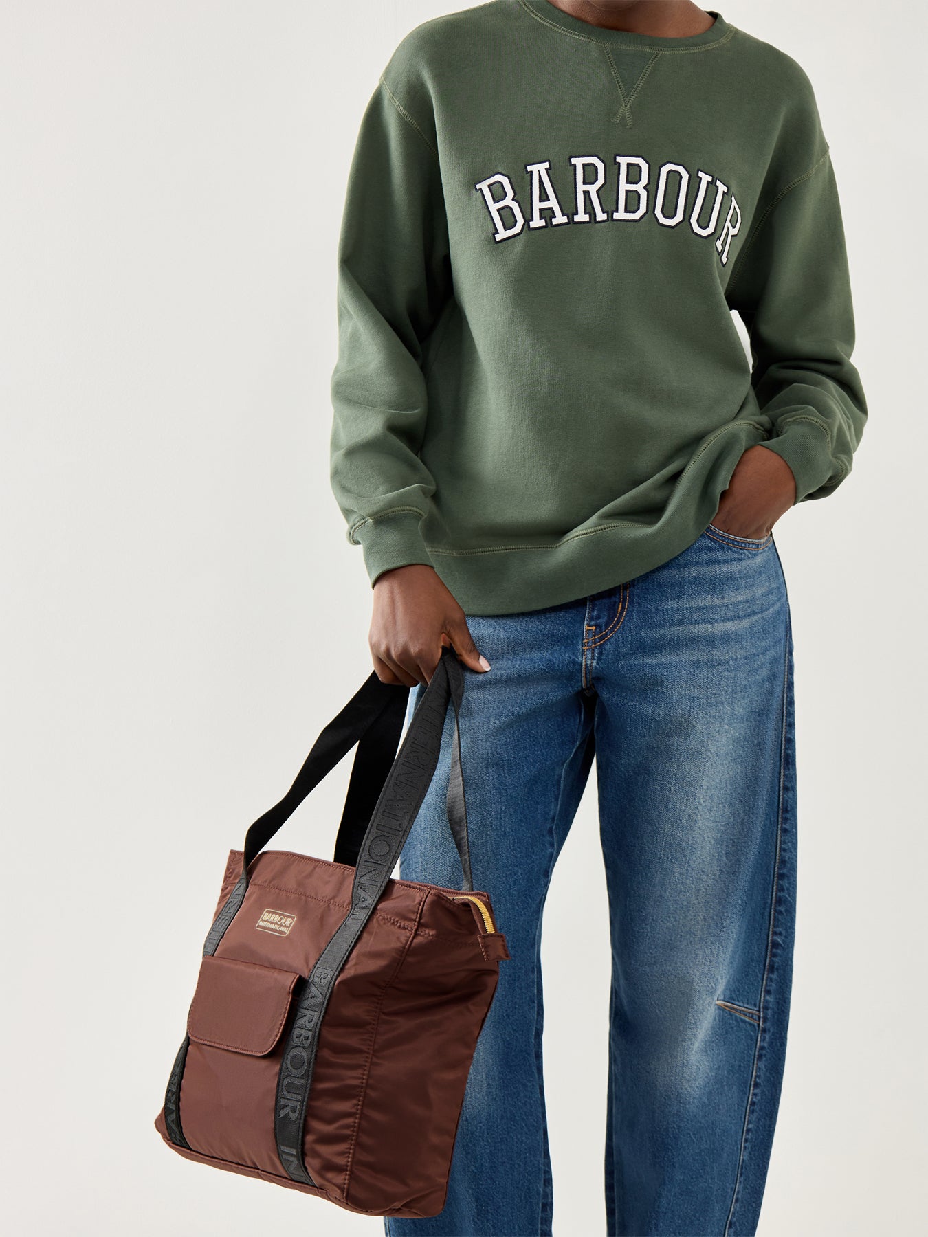 Qualify Tote Mocha Brown