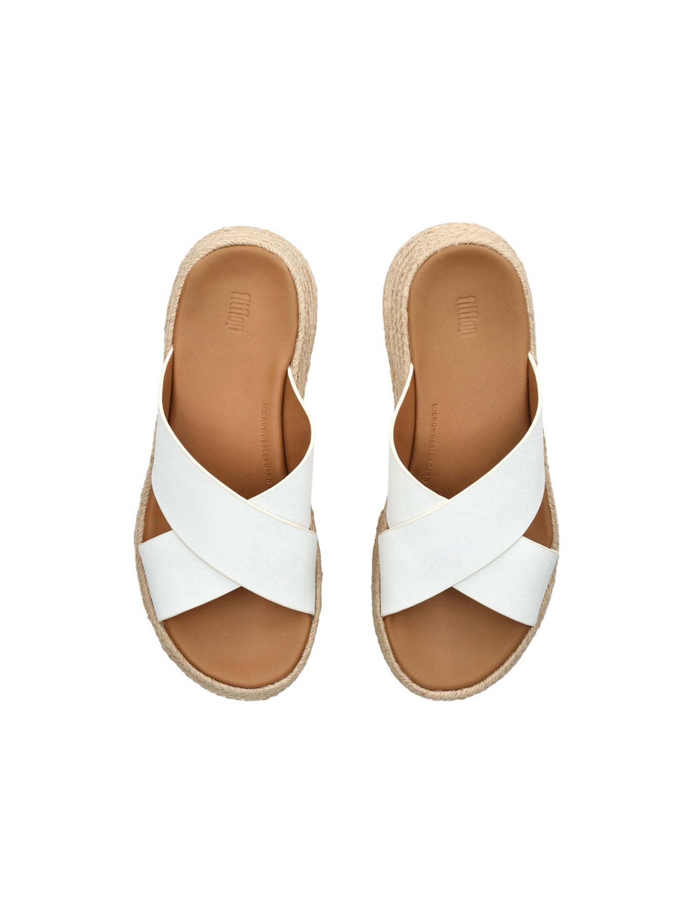 F-Mode Flatform Cross Sandals