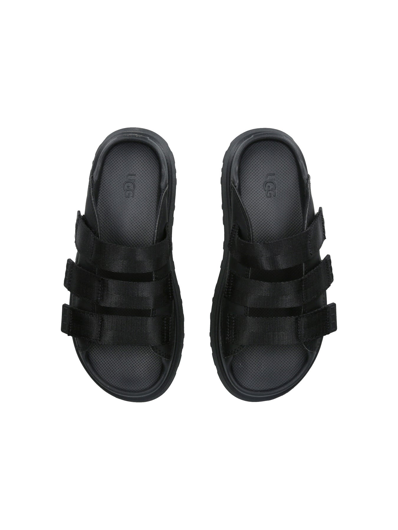 Goldenglow Slide Sandals Black
