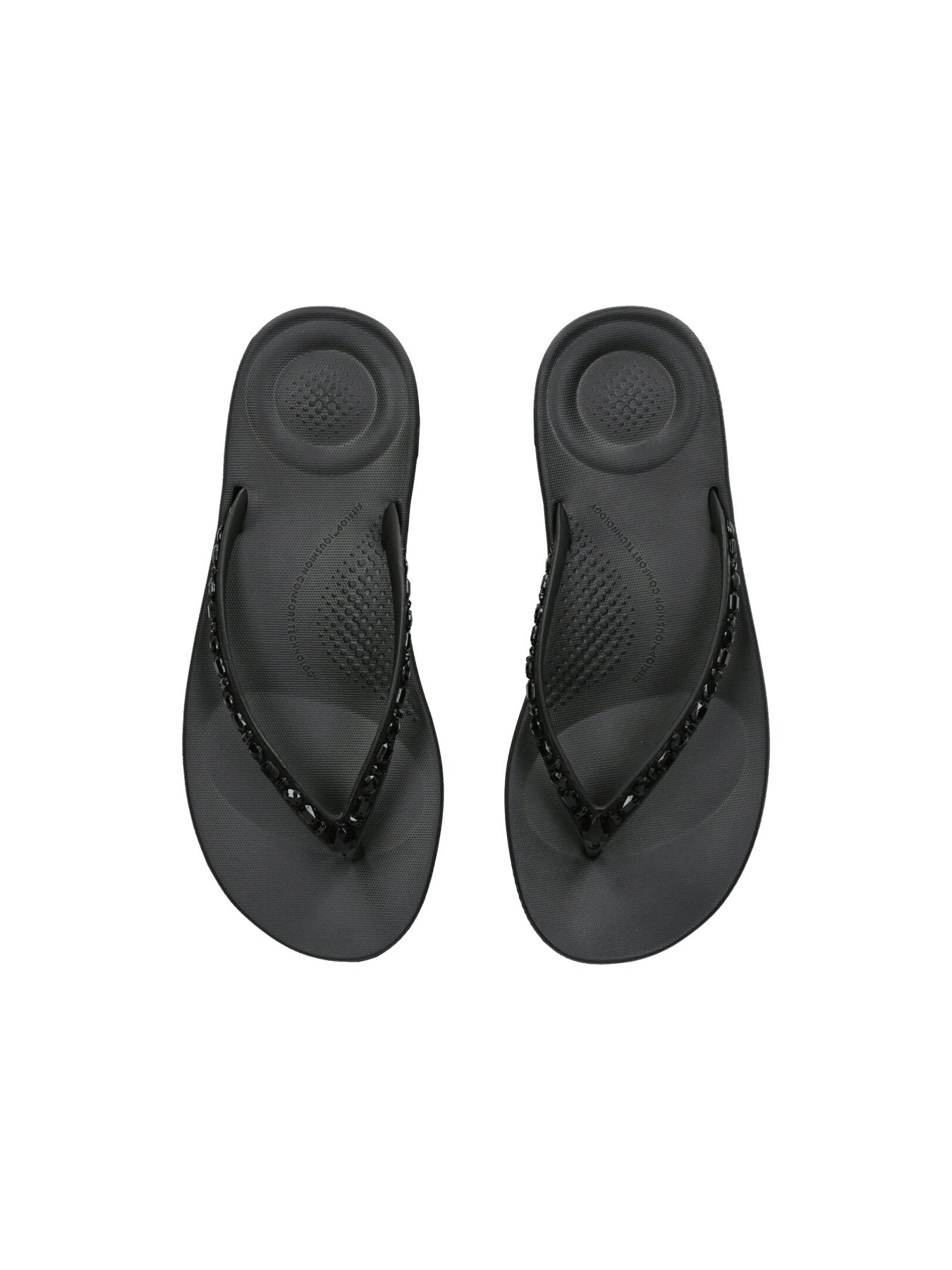 Iqushion Multi-Crystal Flip Flops