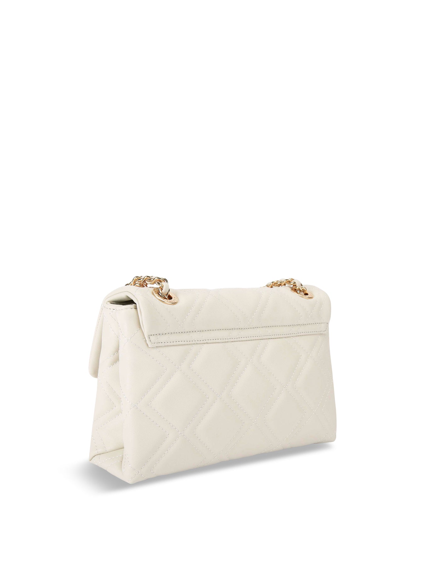 Rosa Large Chain Shoulder Bag White