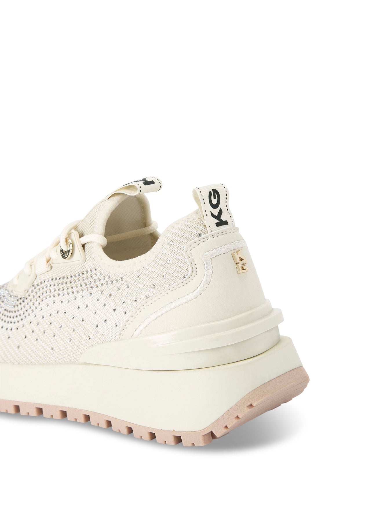 Louisa Knit Gem Bone Trainers