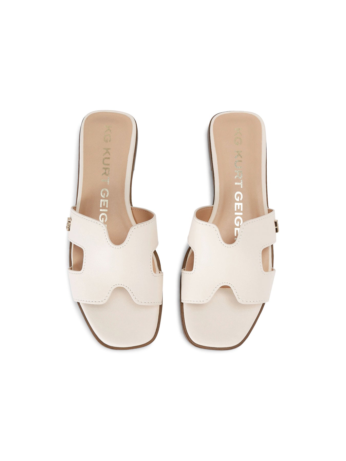Raven2 Flat Sandal Bone