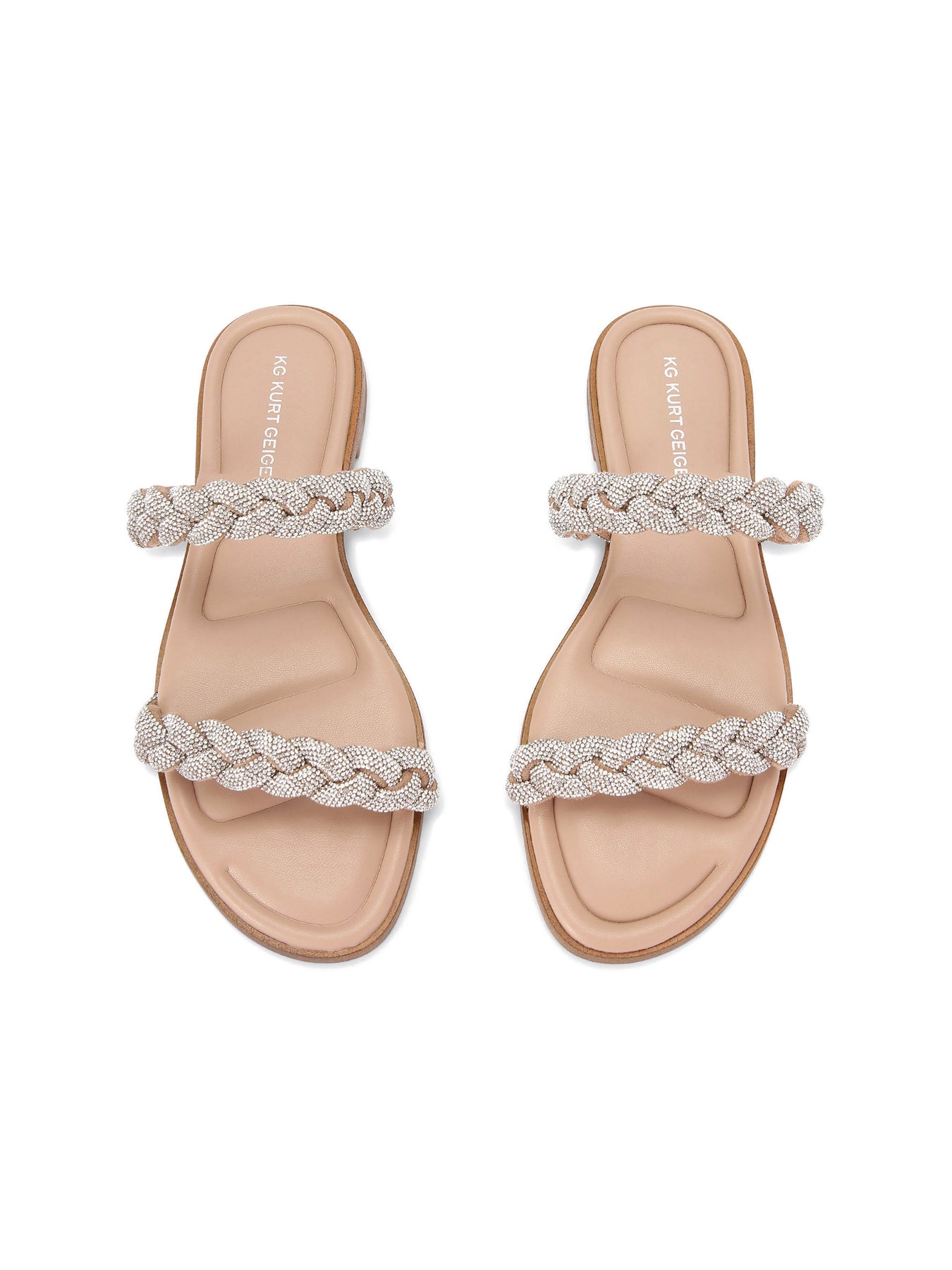 Riley Silvery Strappy Sandals