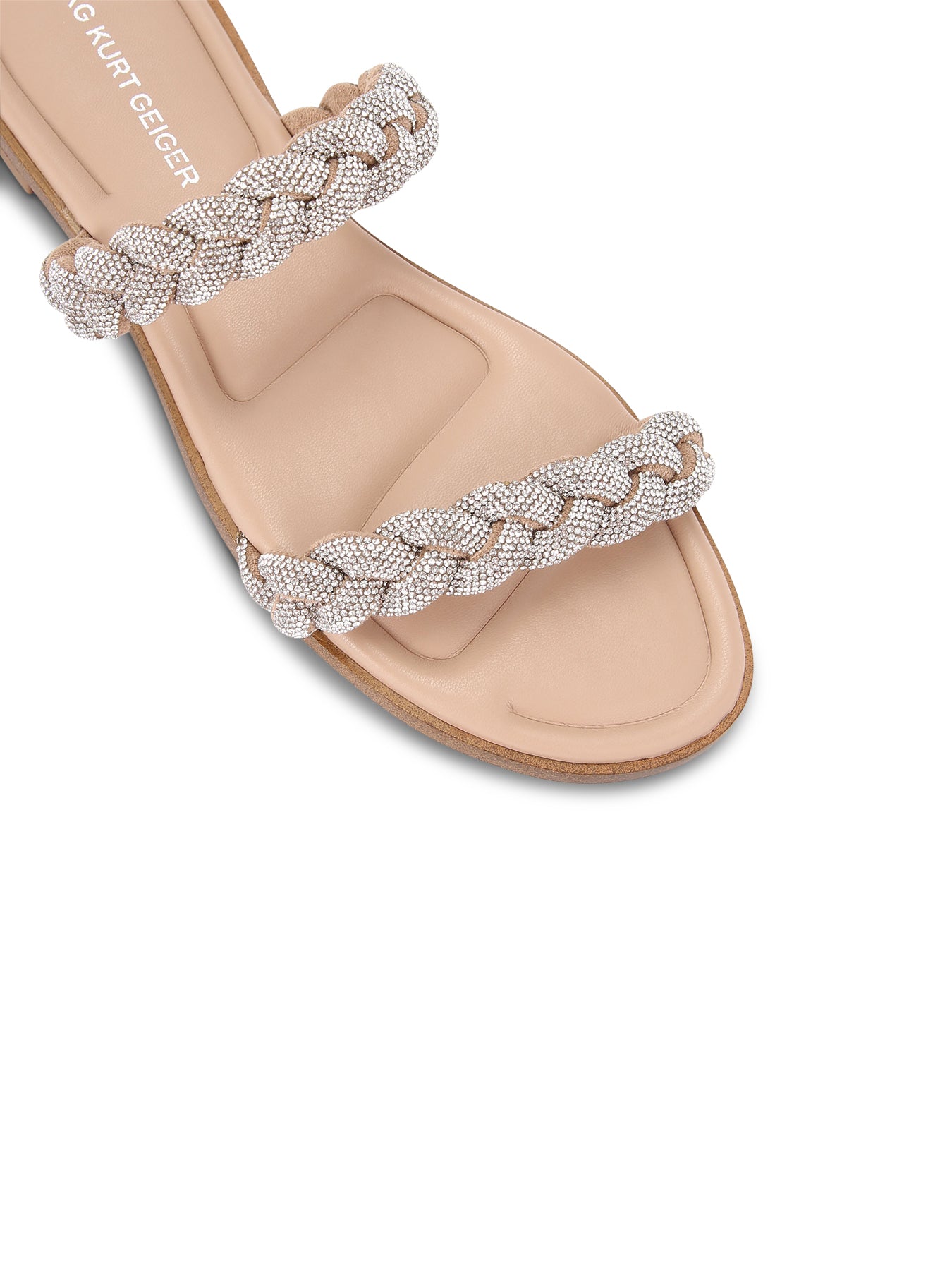 Riley Silvery Strappy Sandals