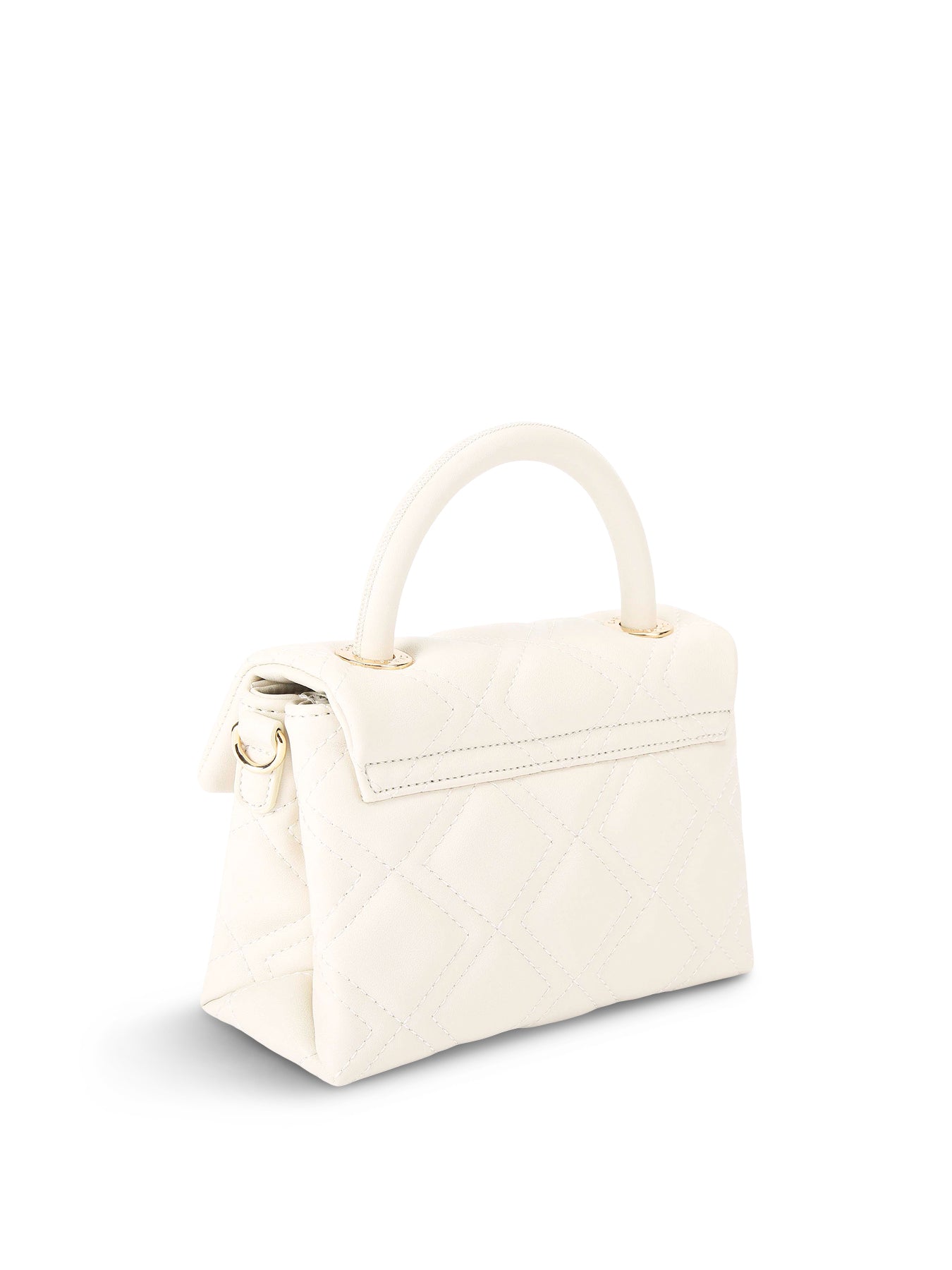 Rosa Top Handle Bag White