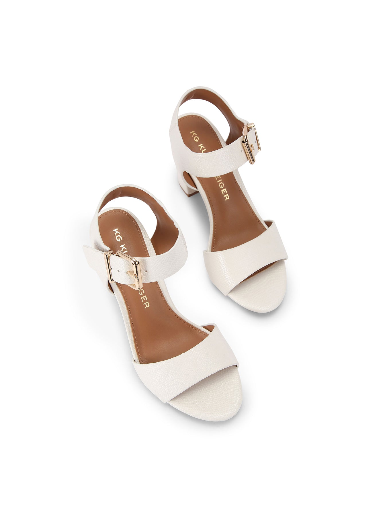 Sutton2 Lizard Block Heel