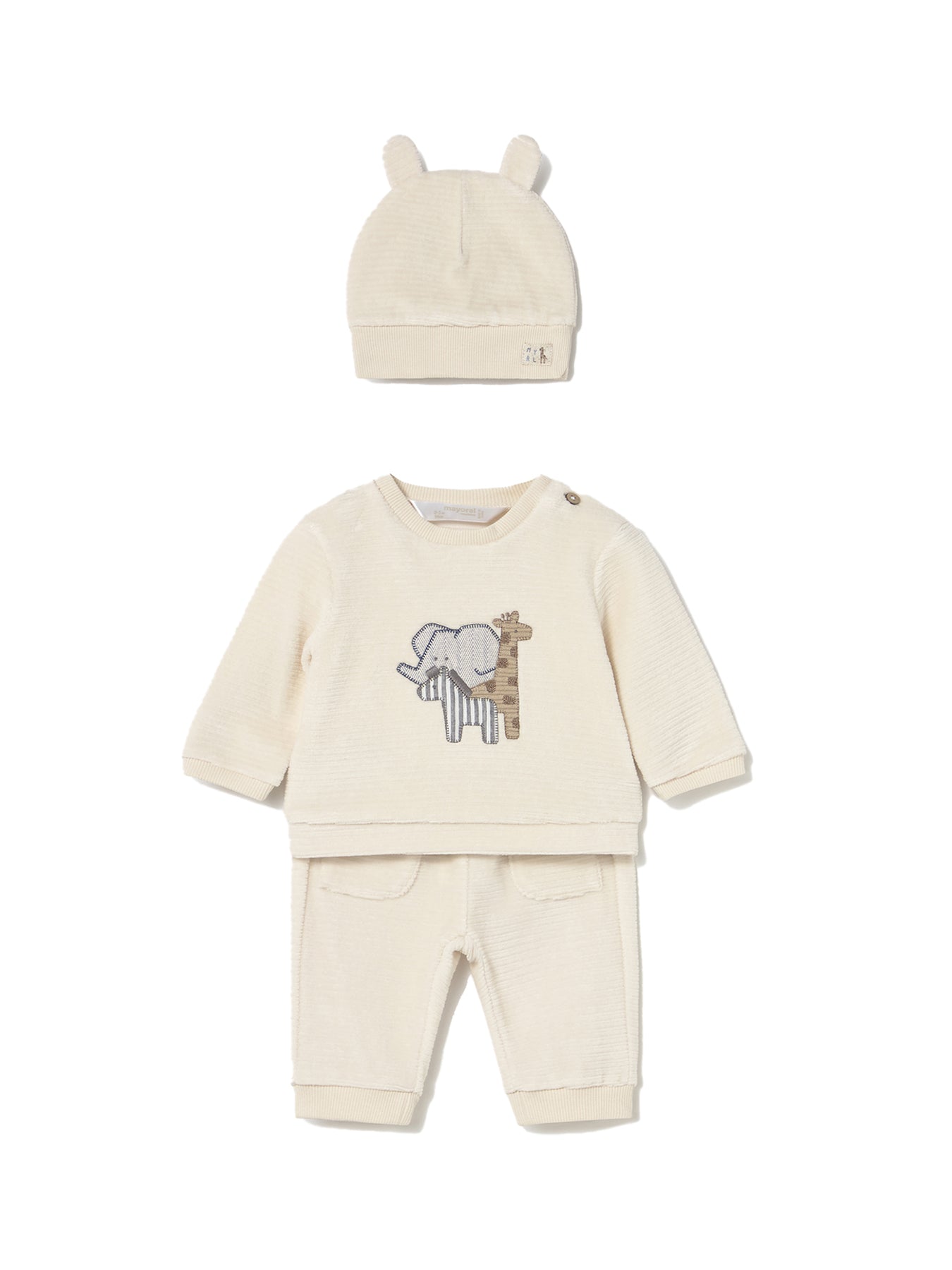 Baby Elephant Corduroy Tracksuit Pottery