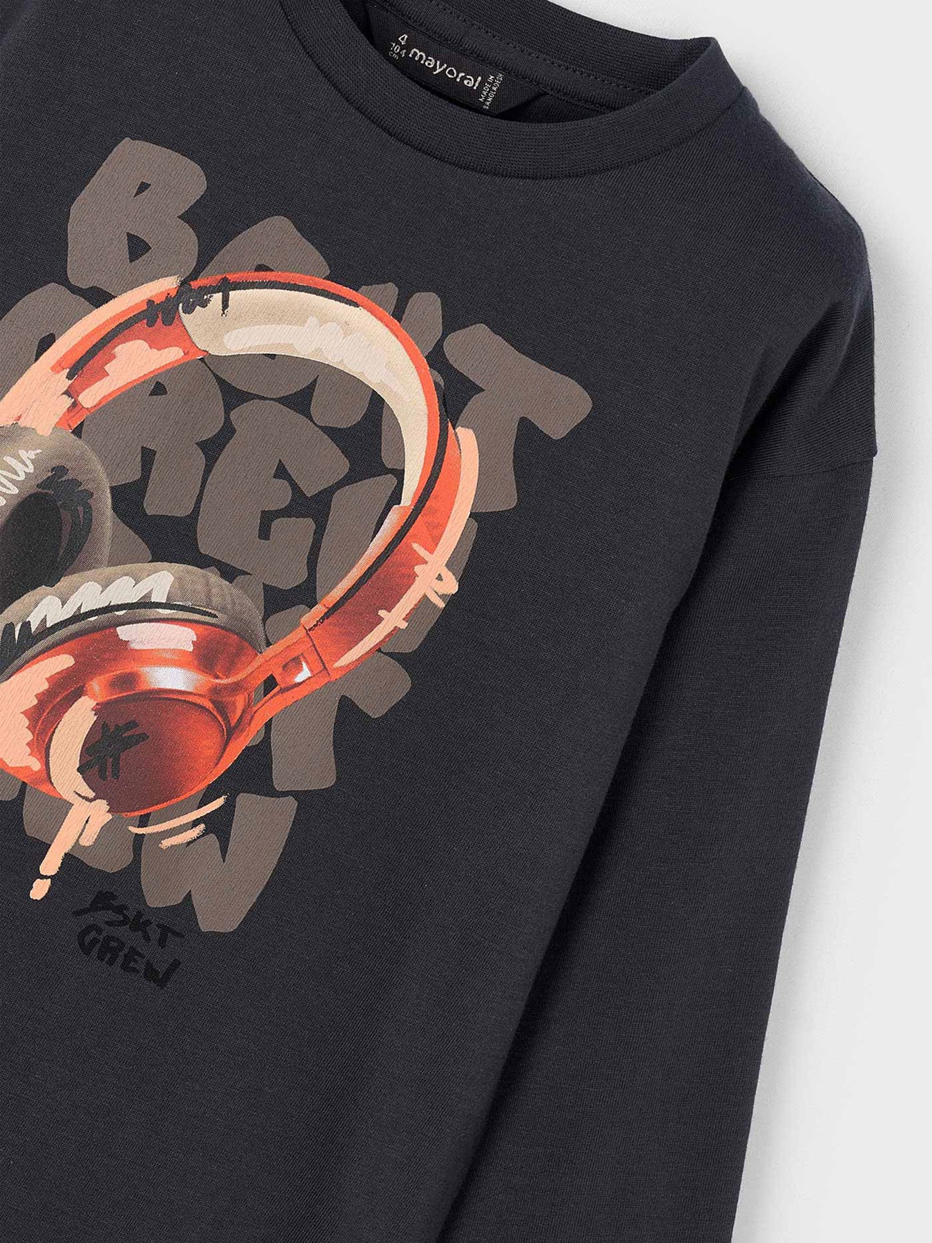 Headphone T-Shirt Shadow