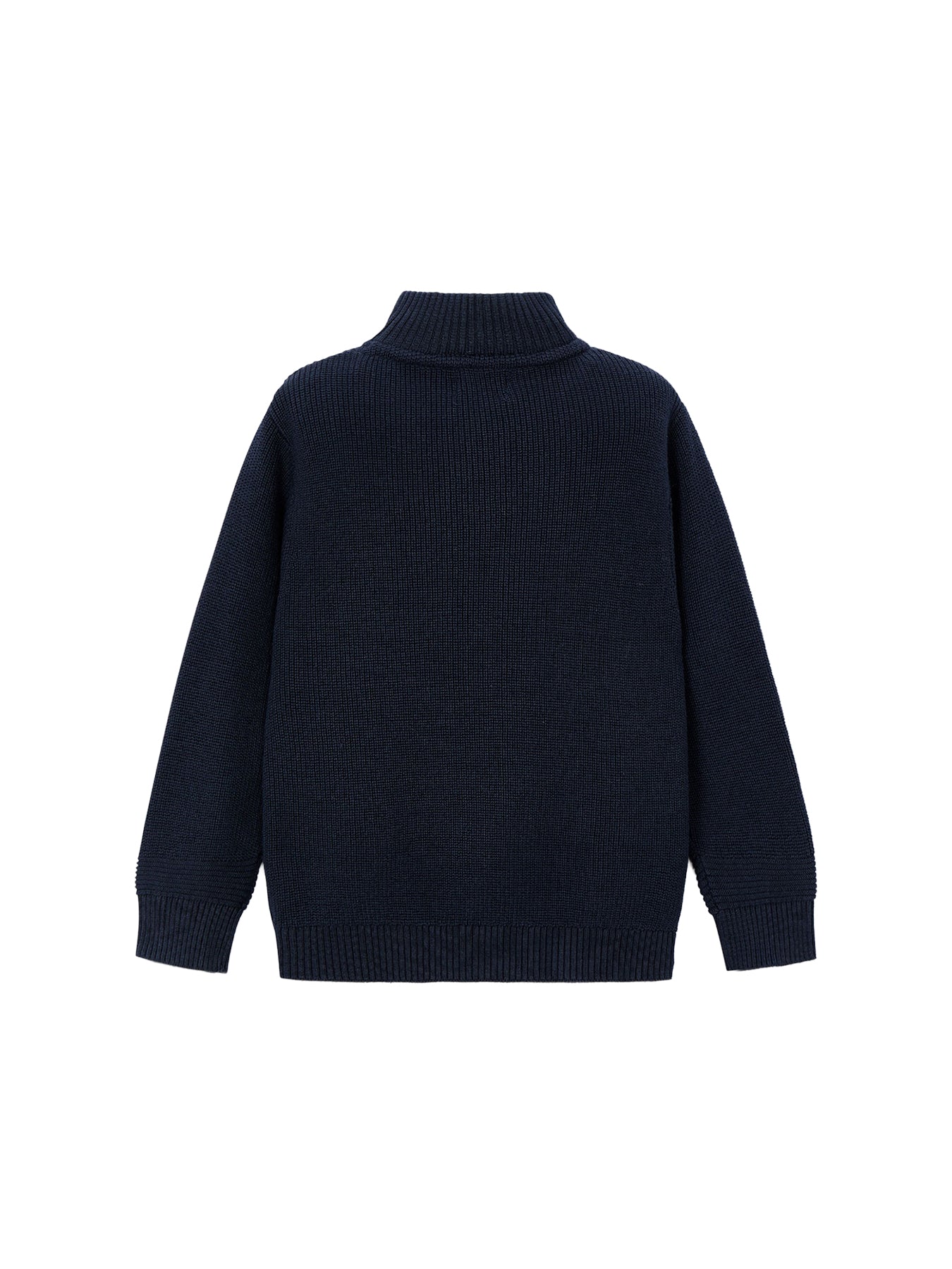 Quarter Zip Sweater Navy