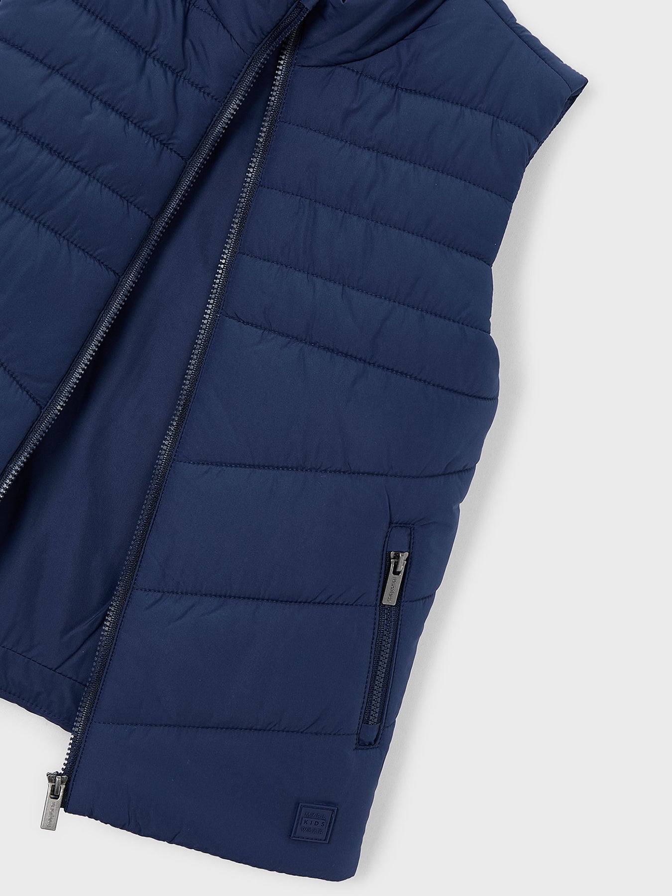 Padded Vest Blue
