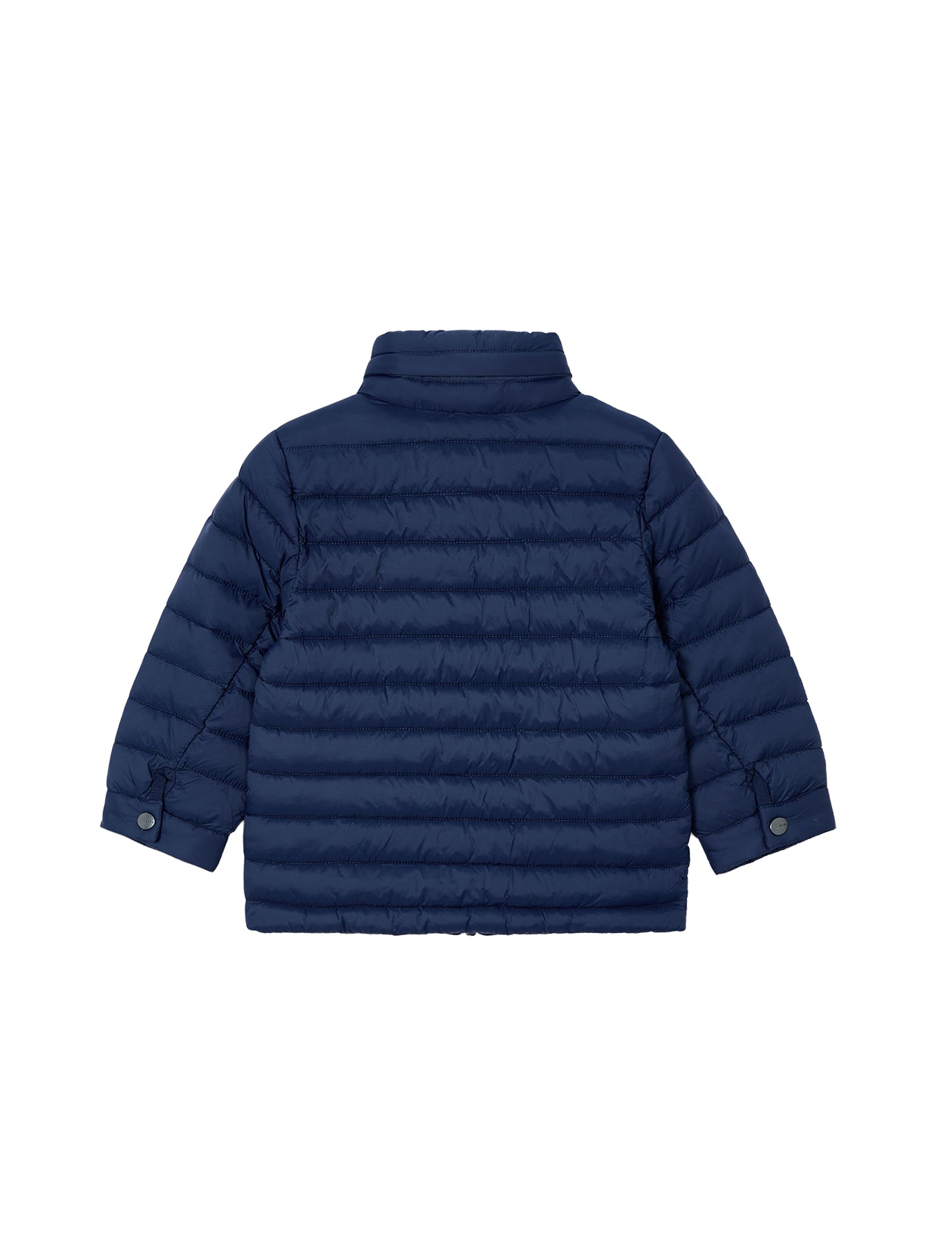 Light Puffer Coat Blue