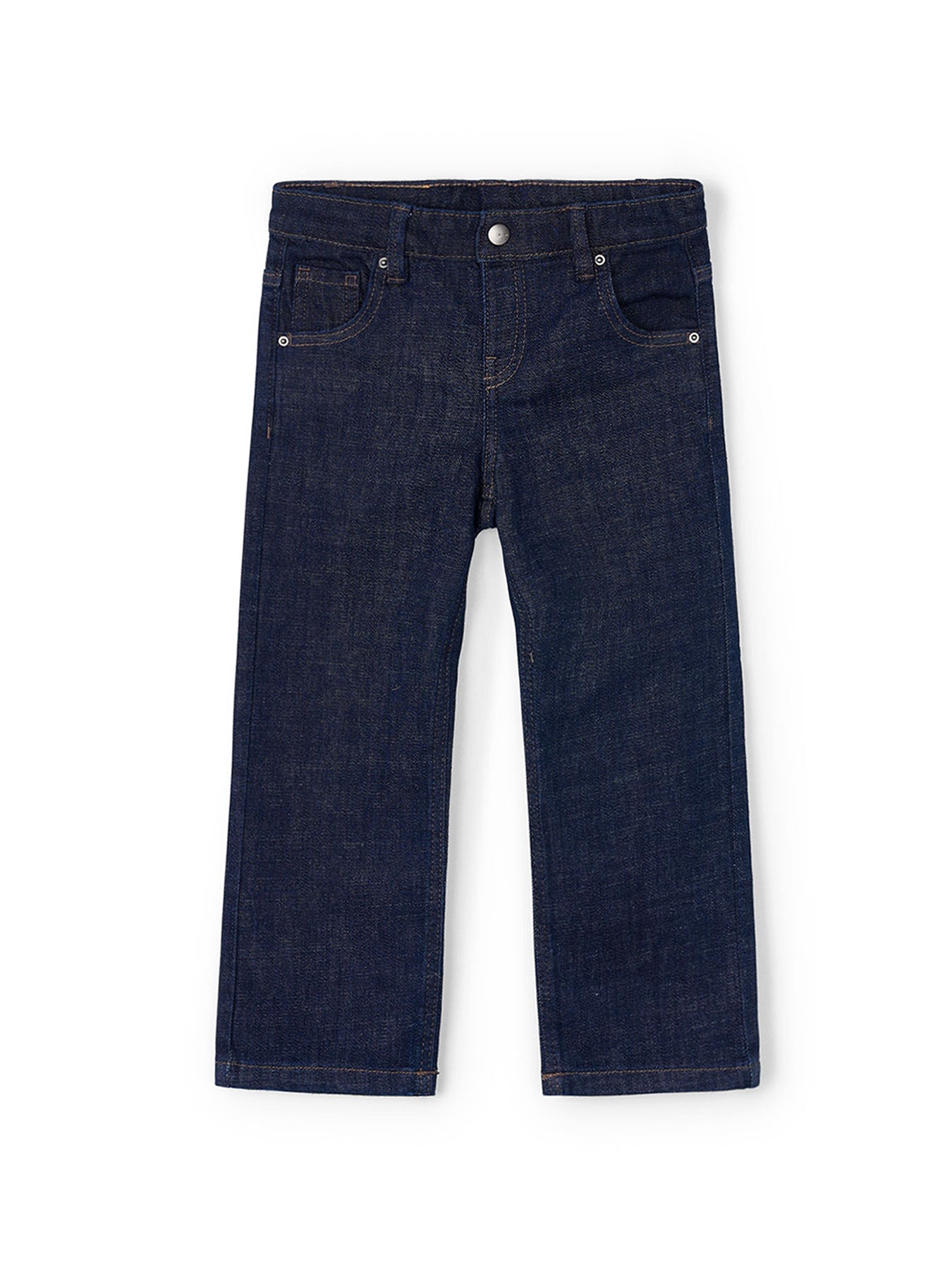 Wide Fit Denim Pants Dark Indigo Denim