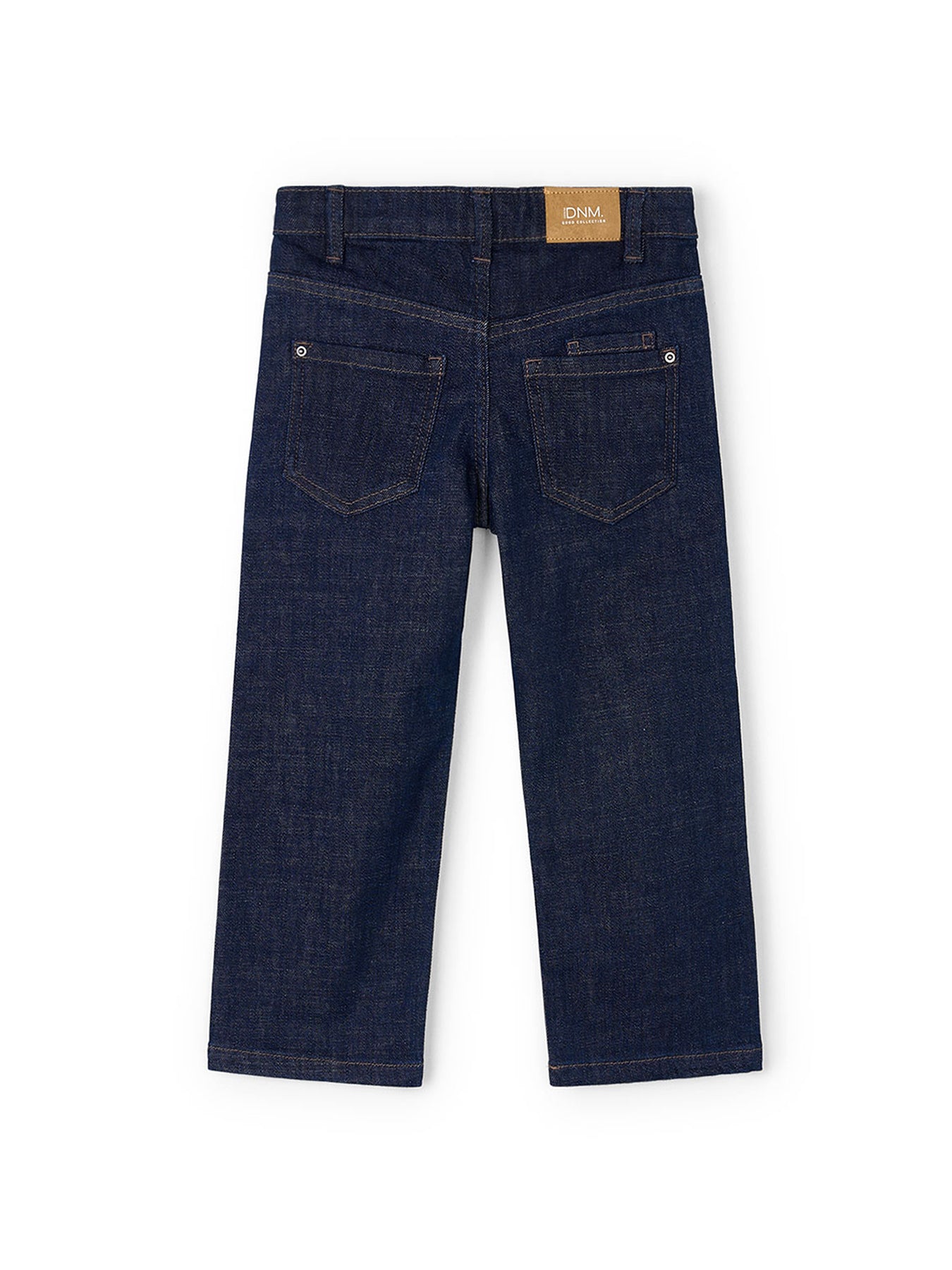 Wide Fit Denim Pants Dark Indigo Denim