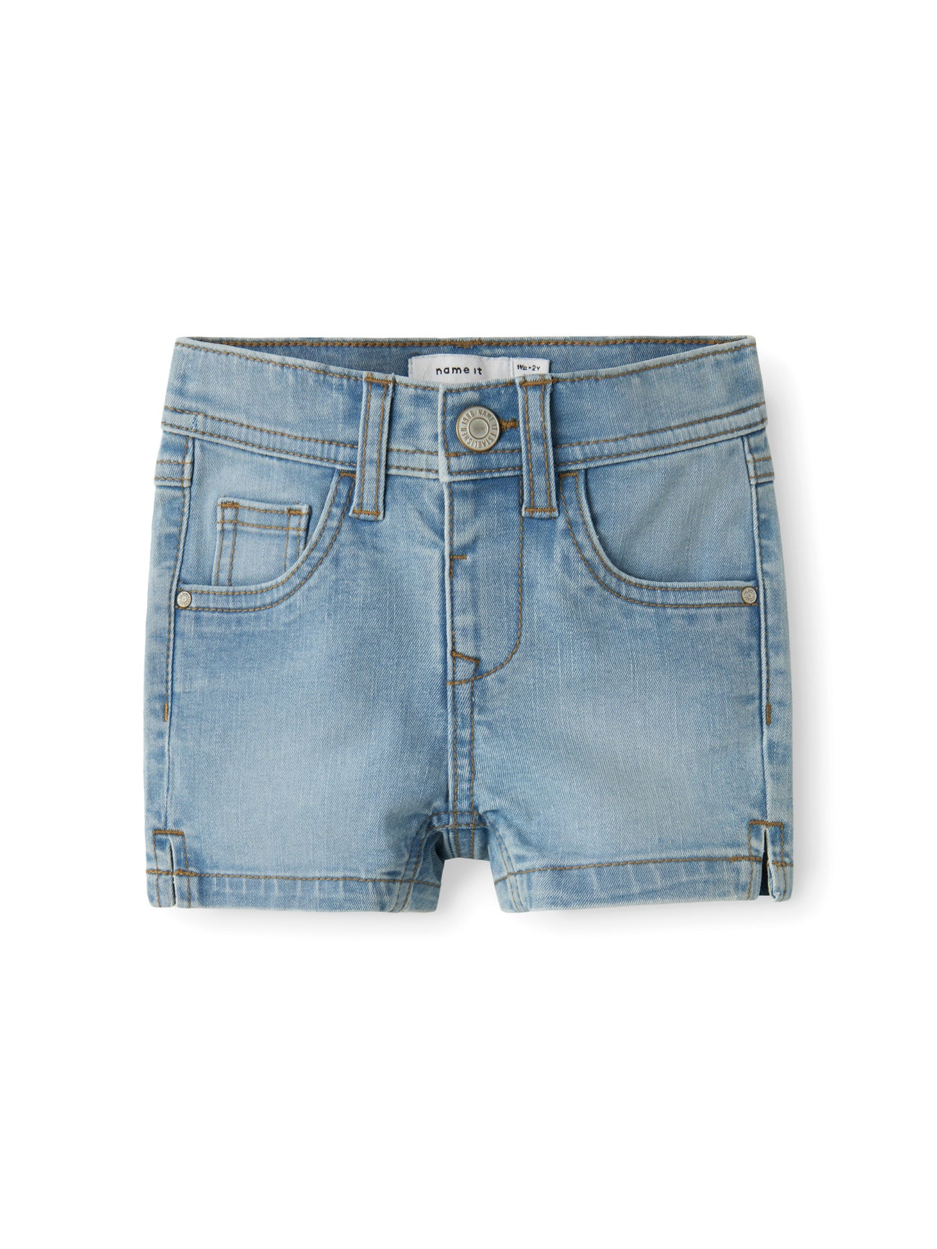 Slim Denim Shorts