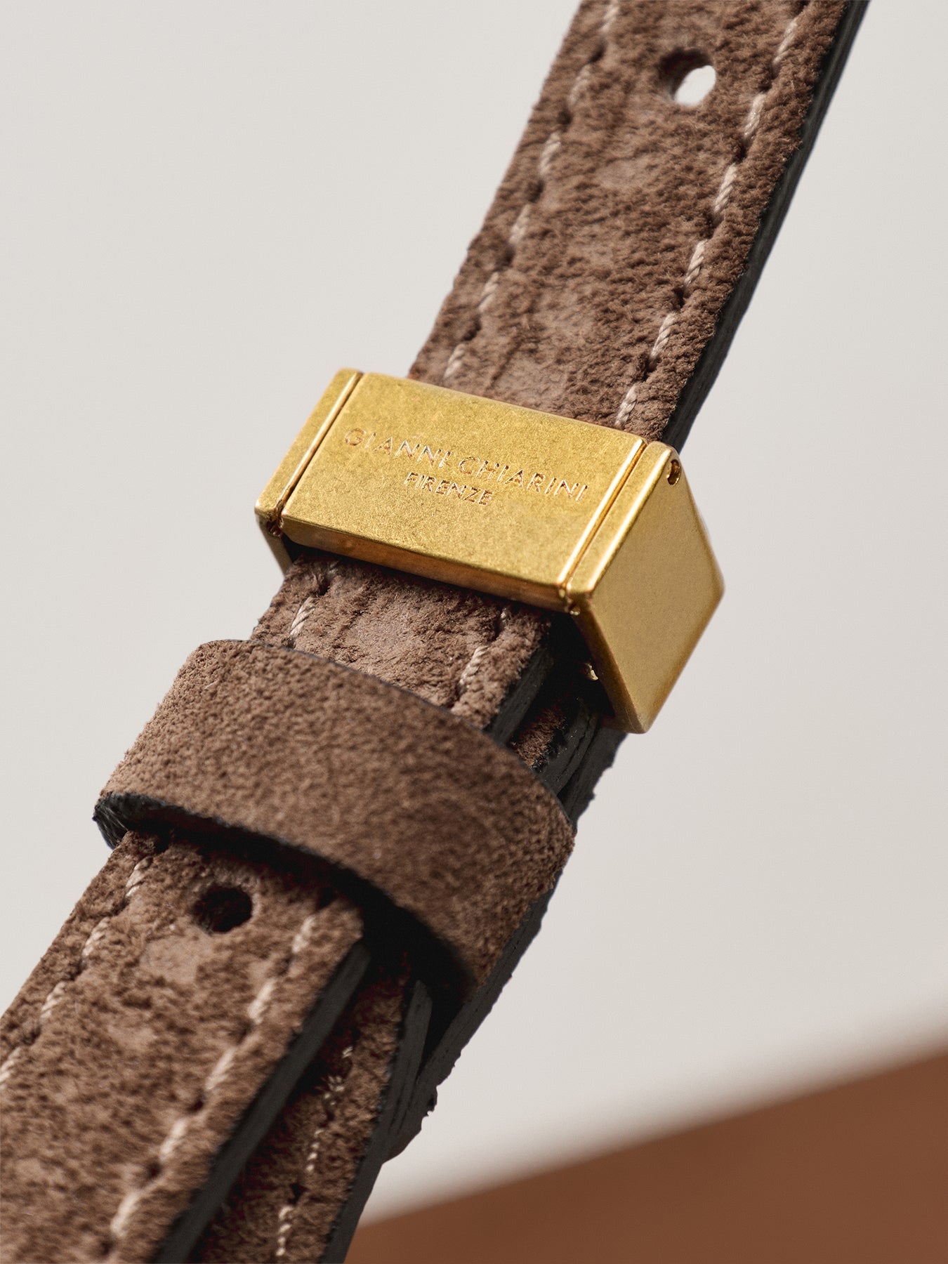 Bloom Suede Shoulder Tote Moka