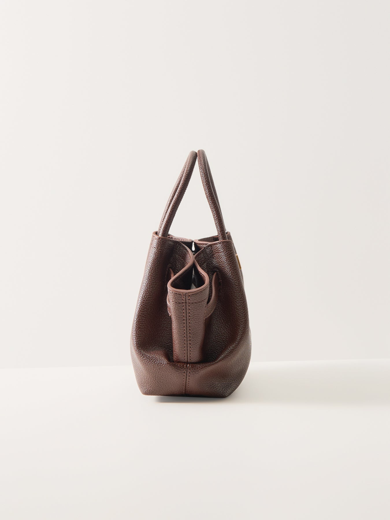 Hana Mini Tote Bag Brown