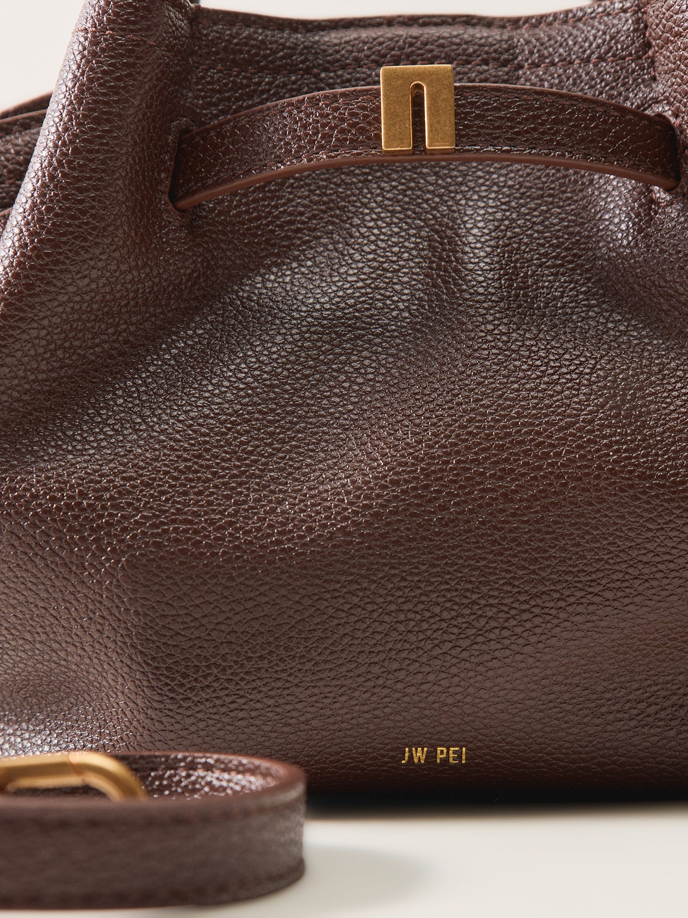 Hana Mini Tote Bag Brown