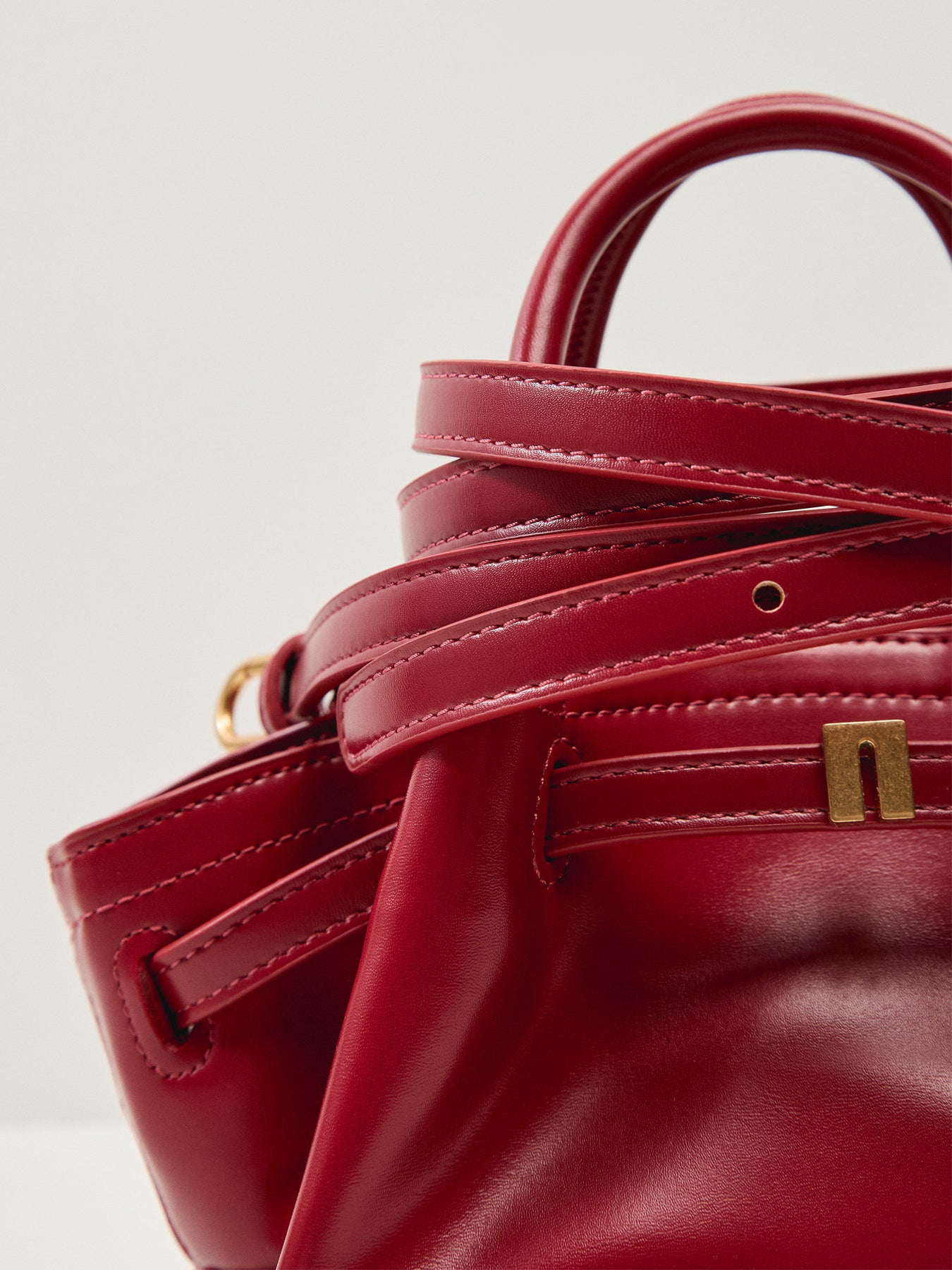 Hana Mini Tote Bag Claret
