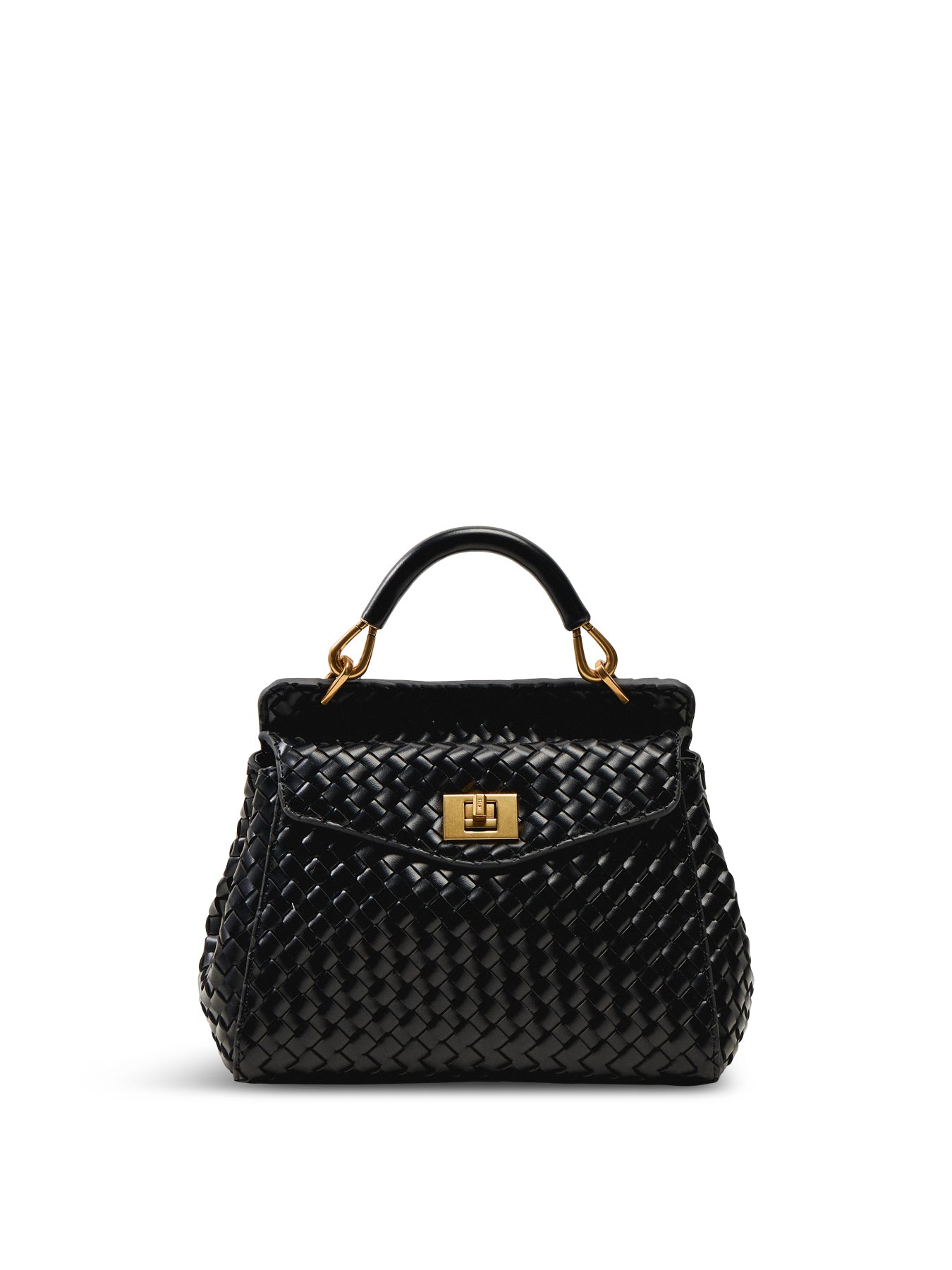 Lucia Classic Top Handle Woven bag
