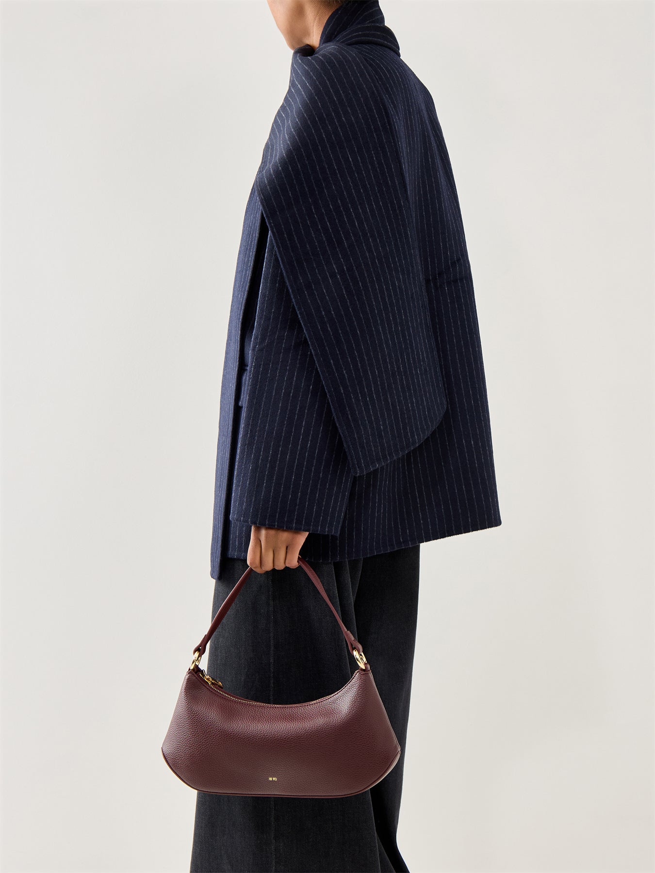 Lily Shoulder Bag Deep Claret