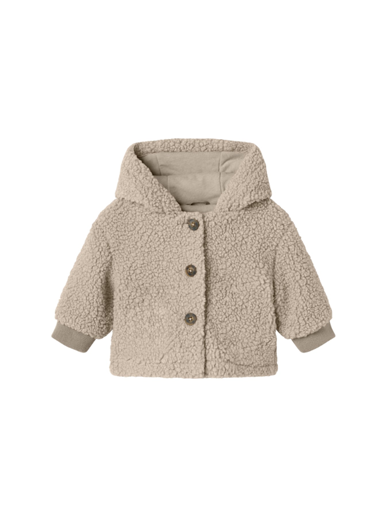 Baby Teddy Jacket Cream