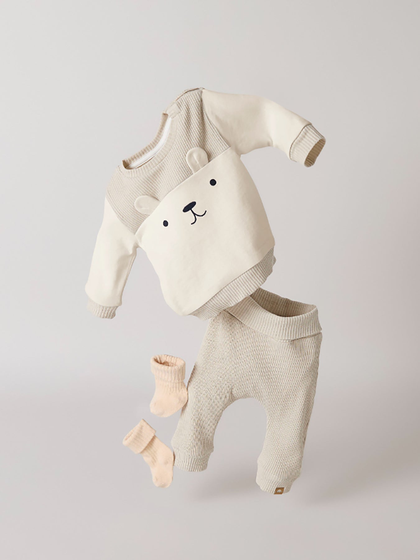 Baby Sweatshirt Cloud White