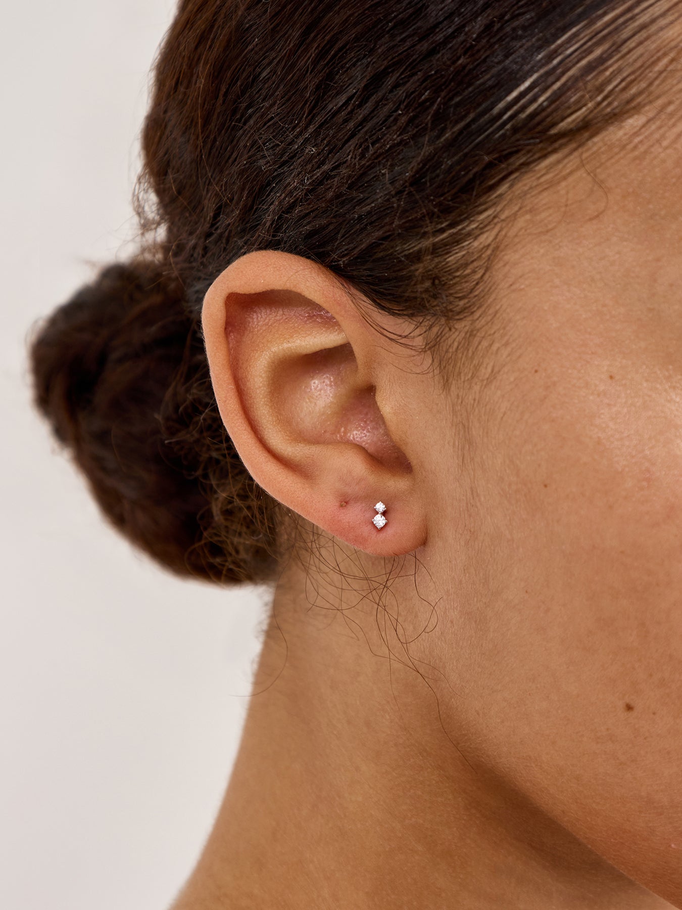 Steff Stud Earrings Silver