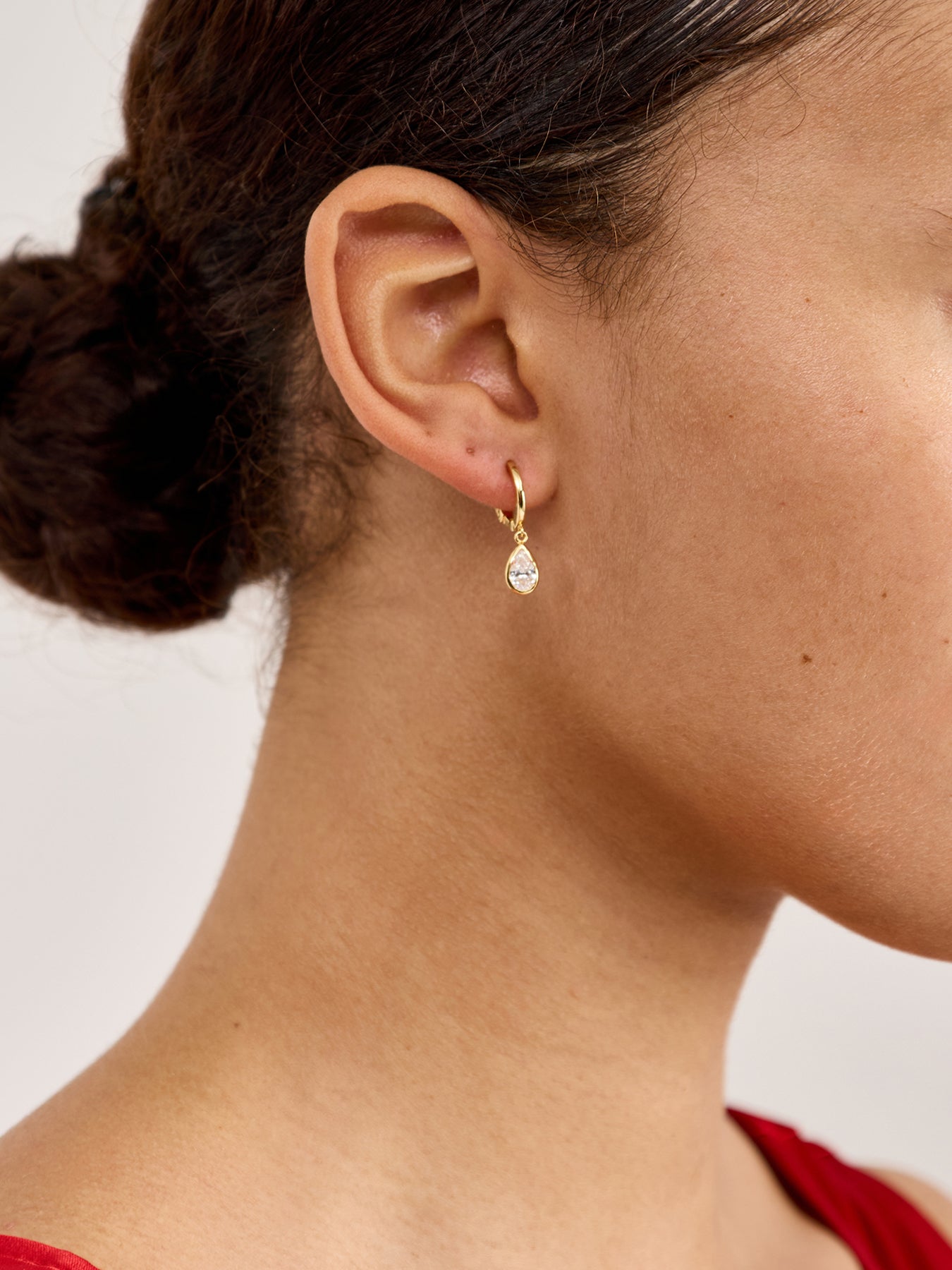 Danu Hoop Earrings Gold Vermeil