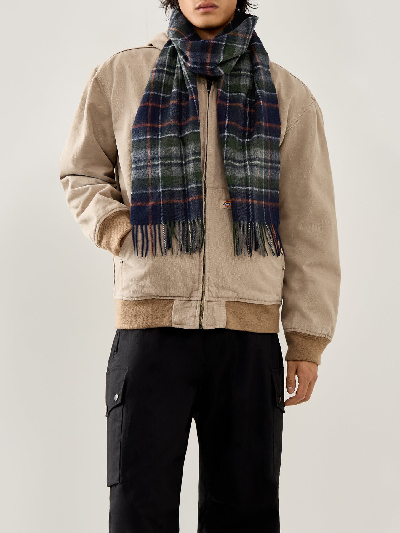 New Check Tartan Scarf