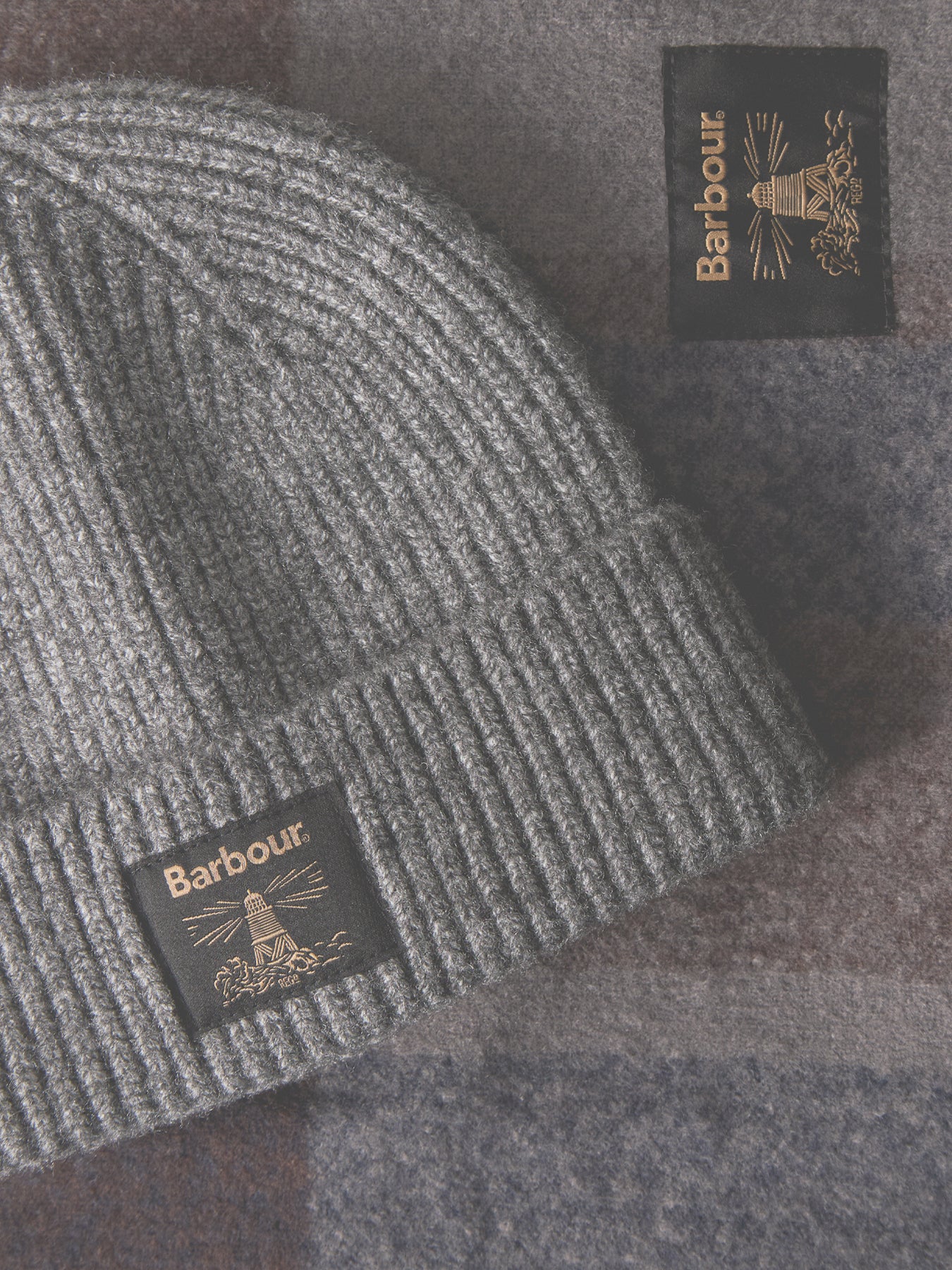 Tartan Scarf Navy Mix