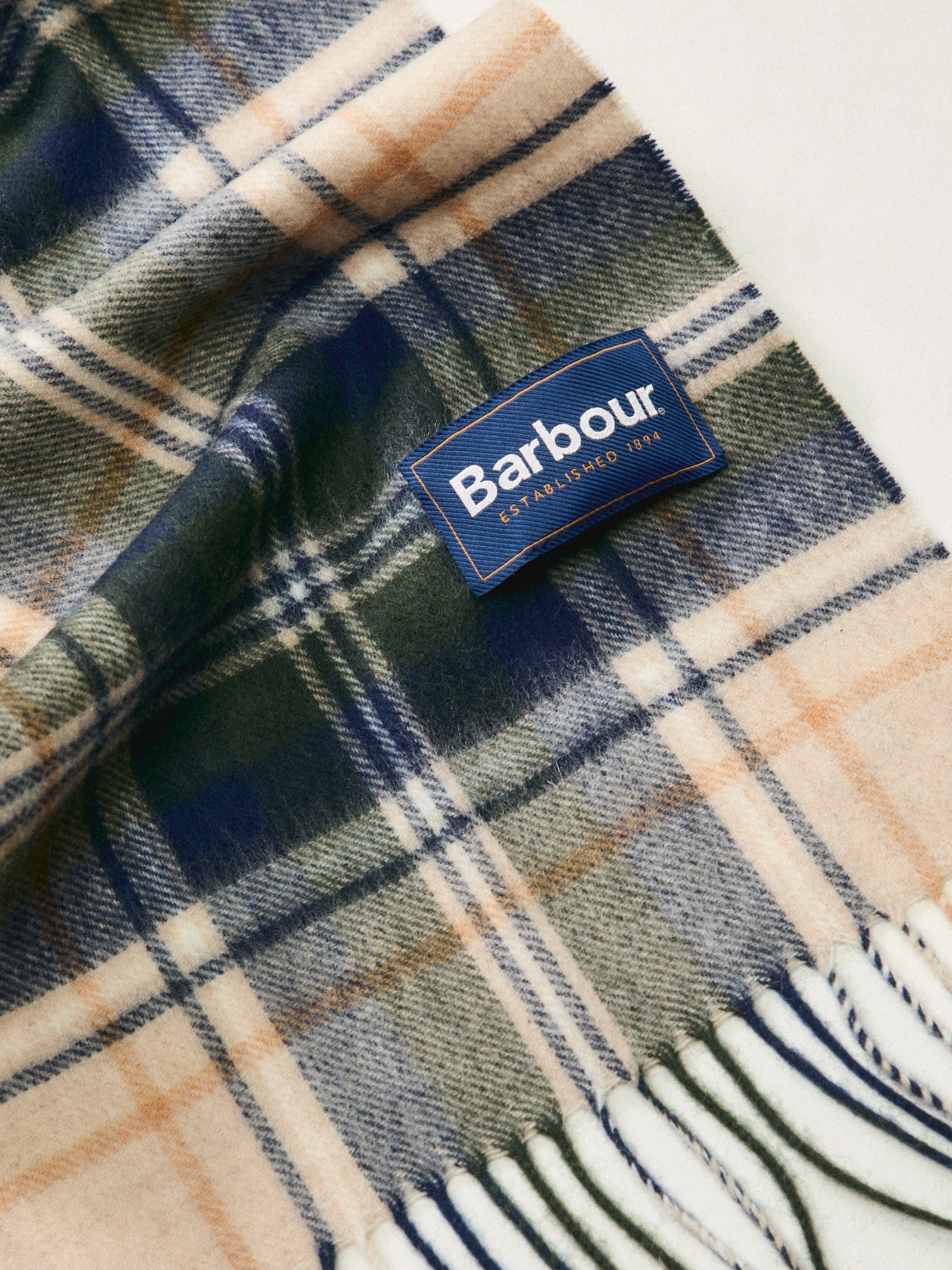 New Check Tartan Scarf