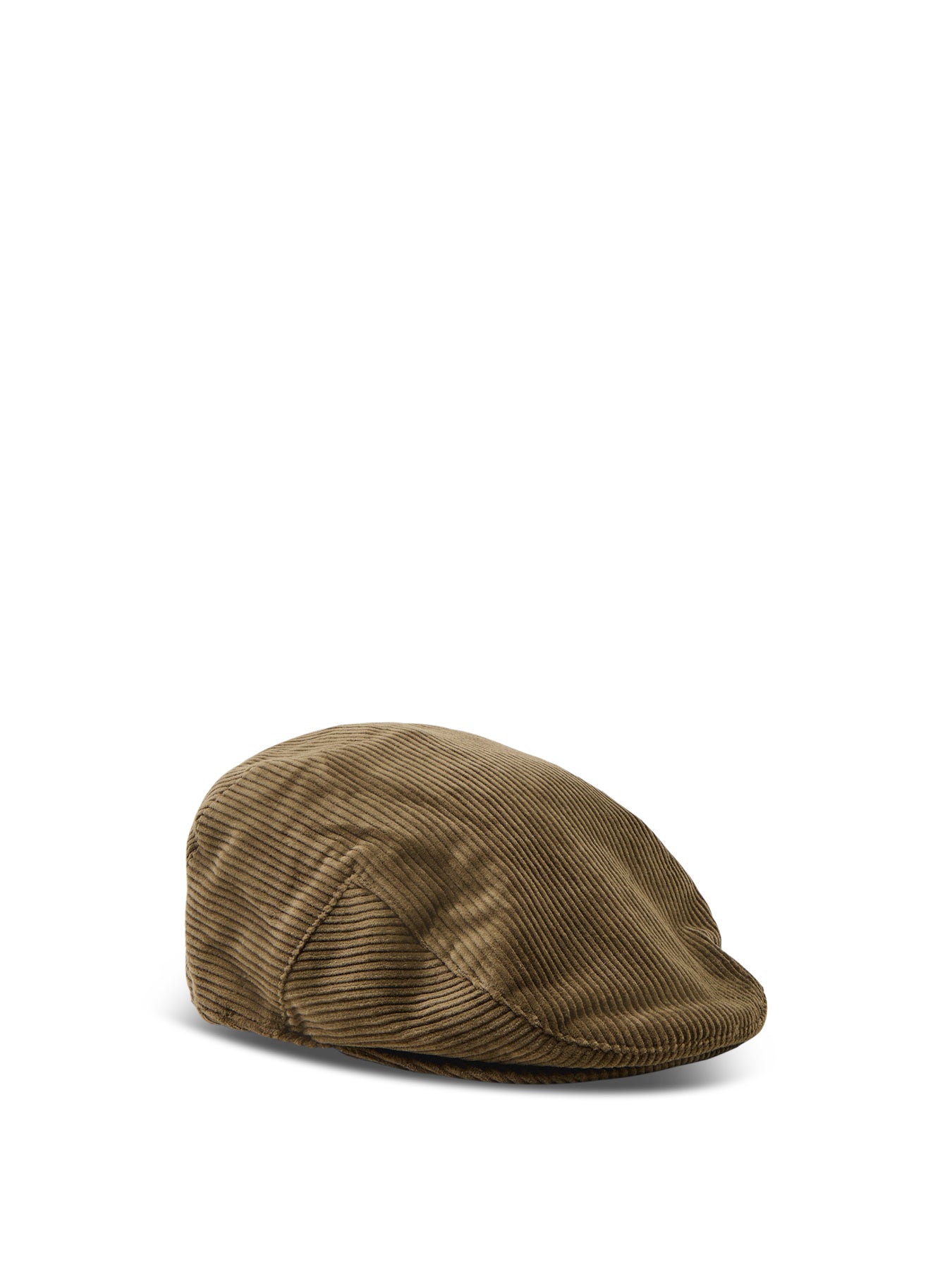 Barbour Westdale Cord Flat Cap Olive