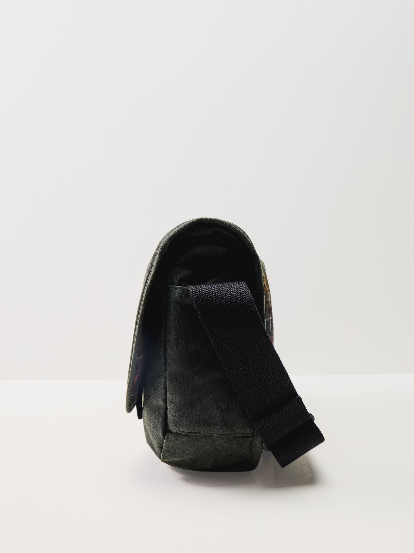 Barbour Field Wax Riever Crossbody Bag Sage