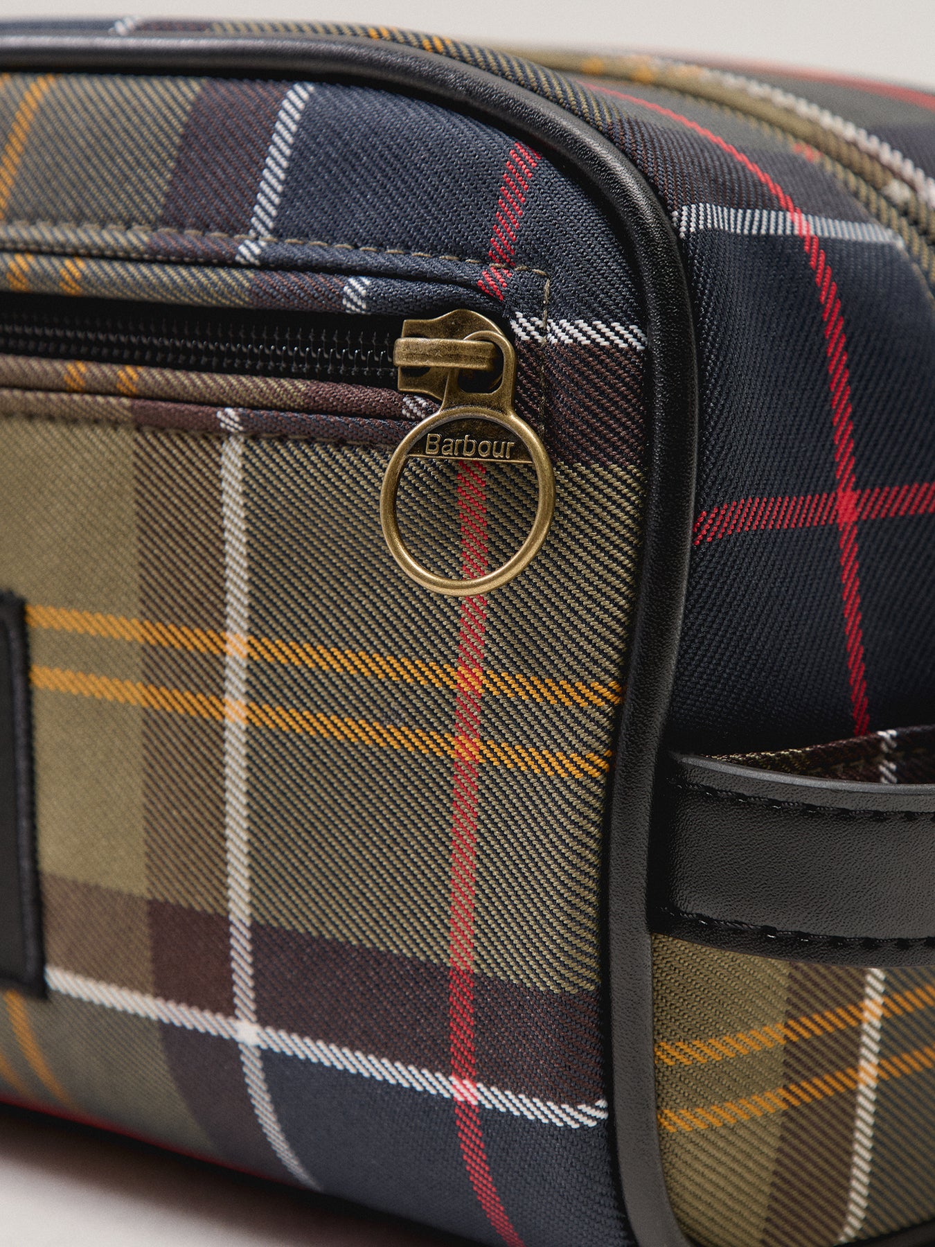 Barbour Tartan Washbag
