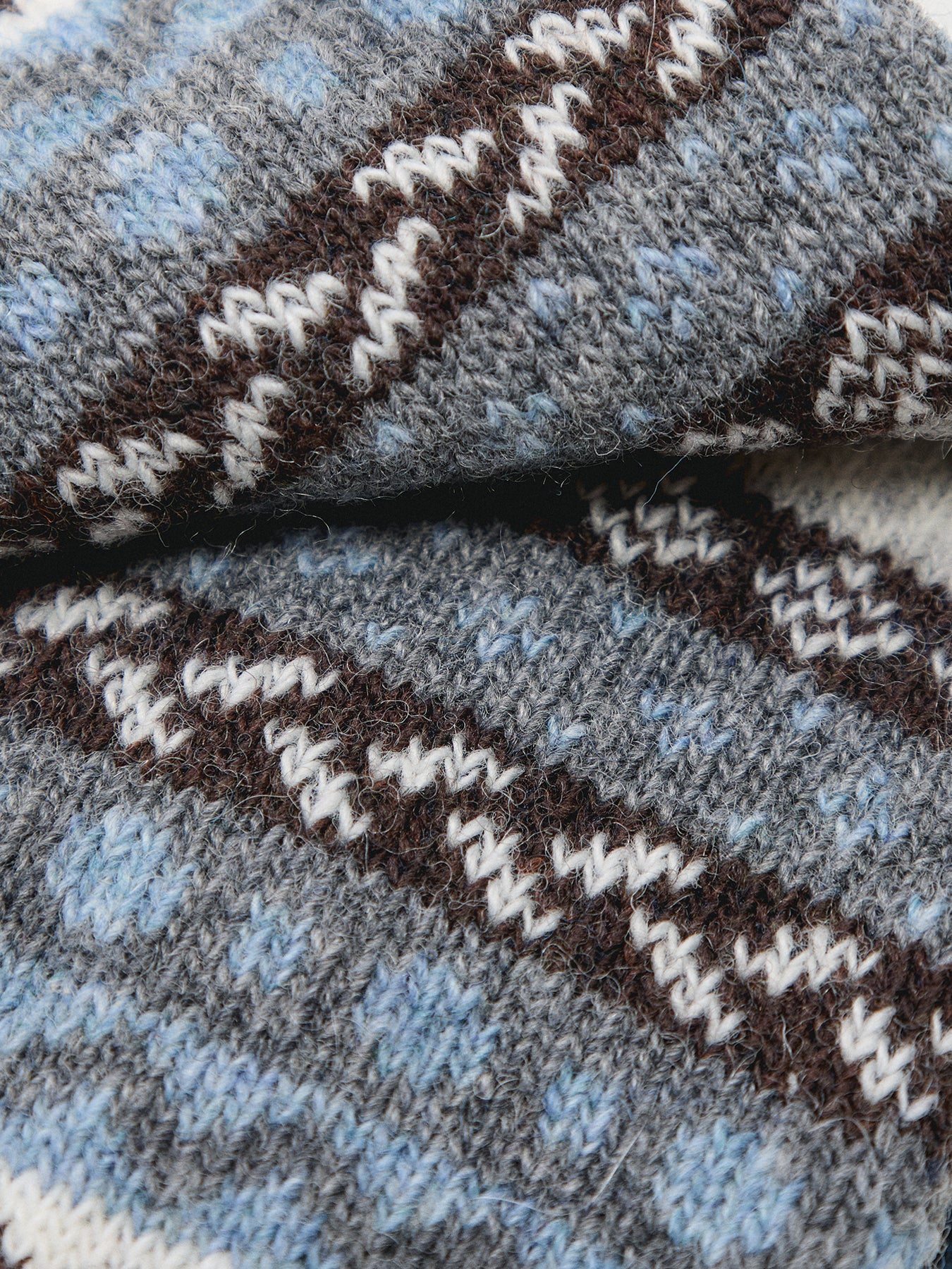 Barbour Fair Isle Sock 2 Pack Midnight Oak Mix