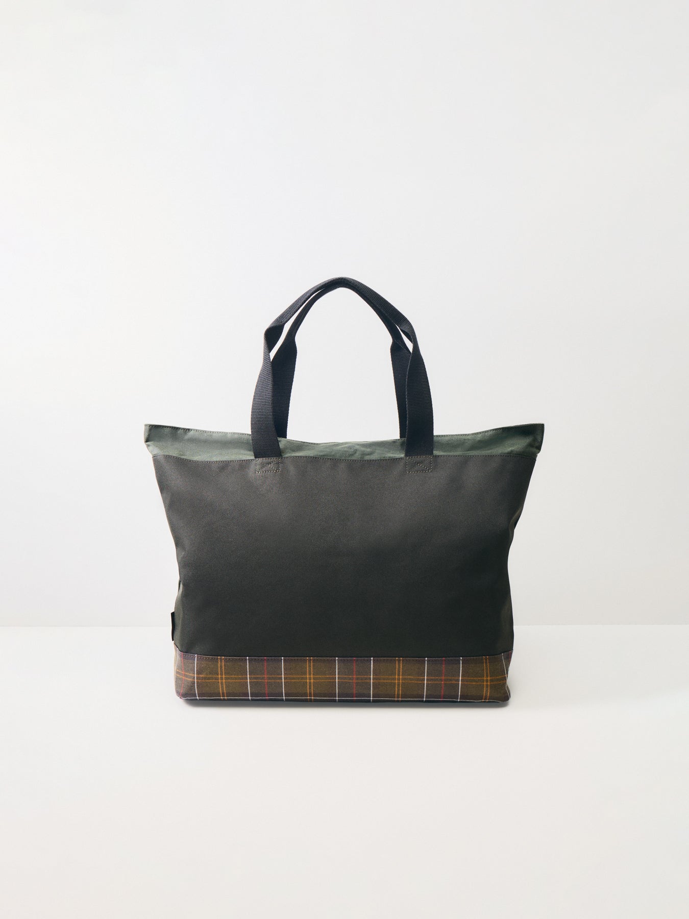 Barbour Field Wax Tote Bag Sage