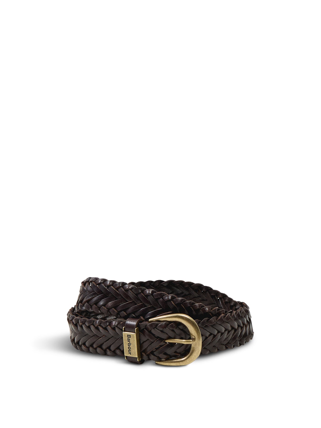 Barbour Redshore Leather Belt Brown