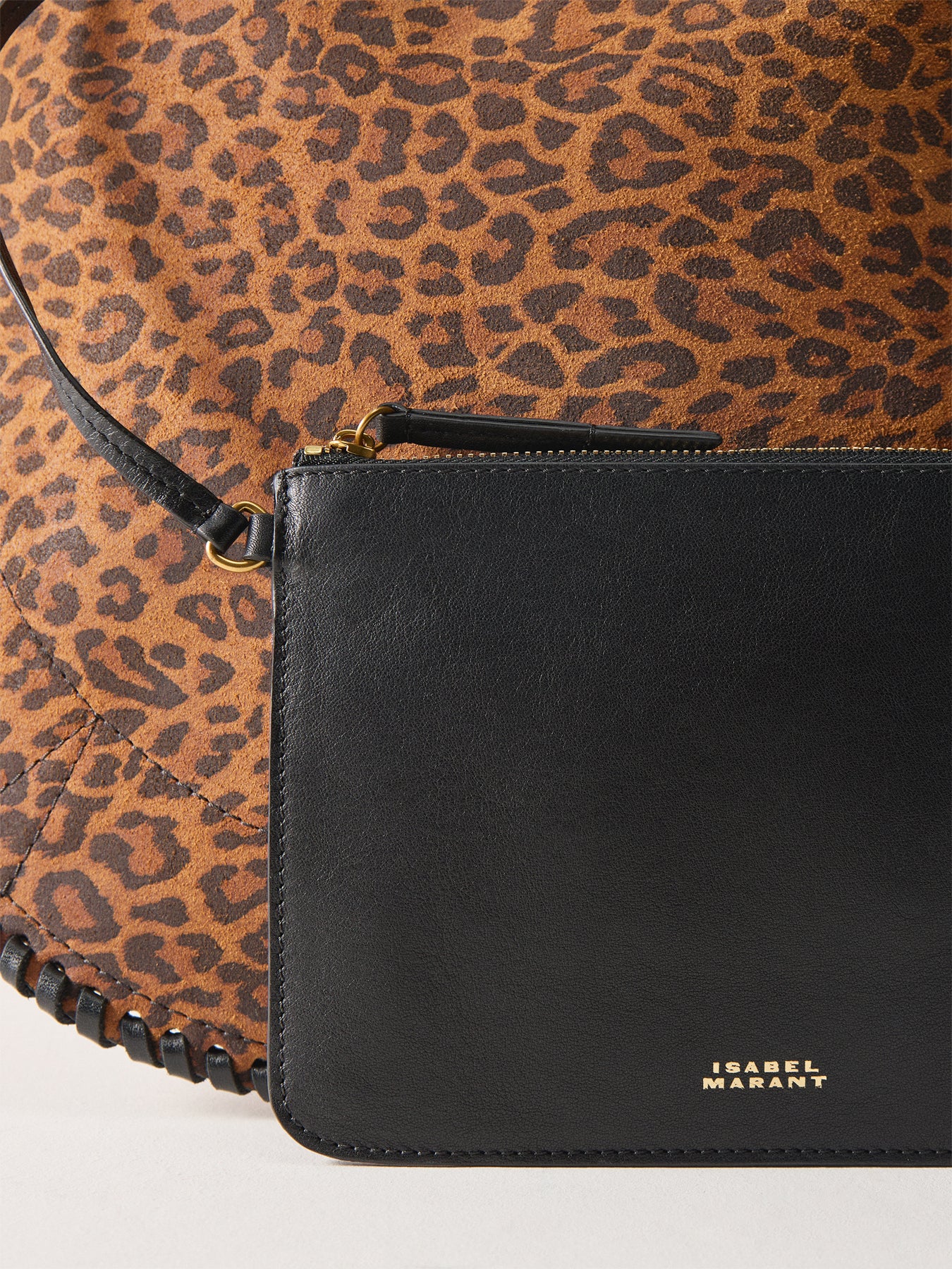 Oskan Hobo Bag Soft Leopard