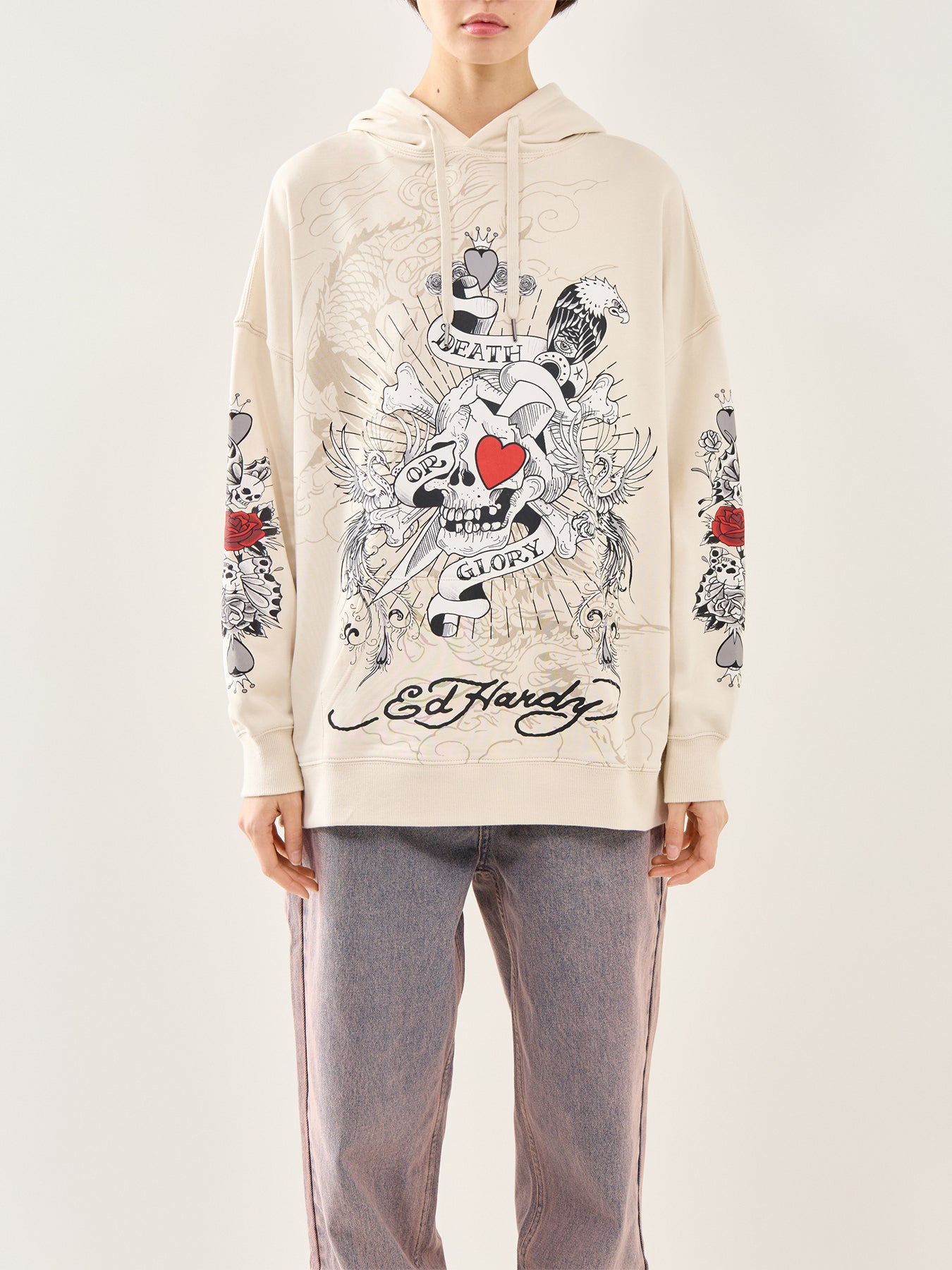 Womens Death Or Glory Love Hoodie