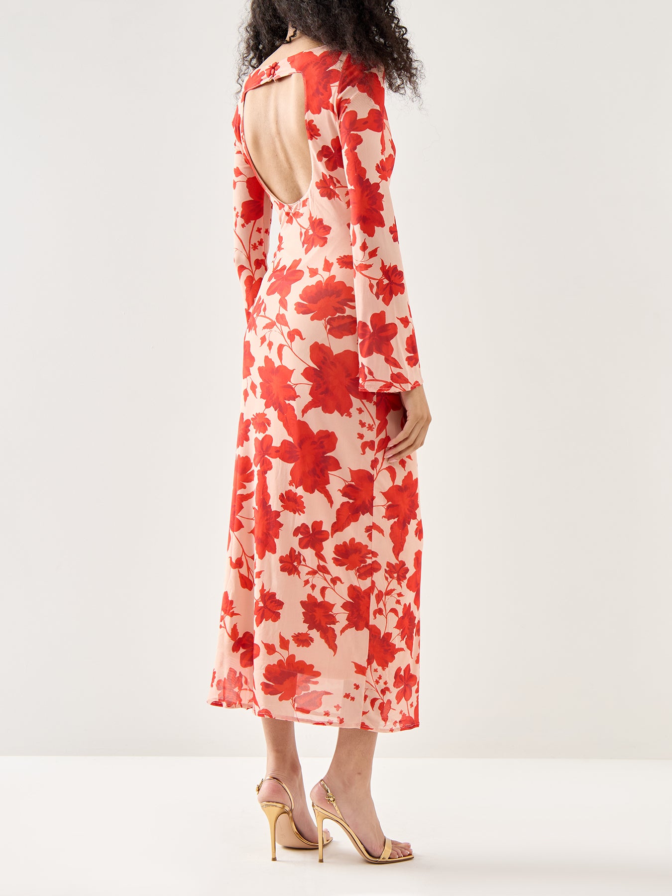 Ethel Long Sleeve Jersey Midaxi Dress