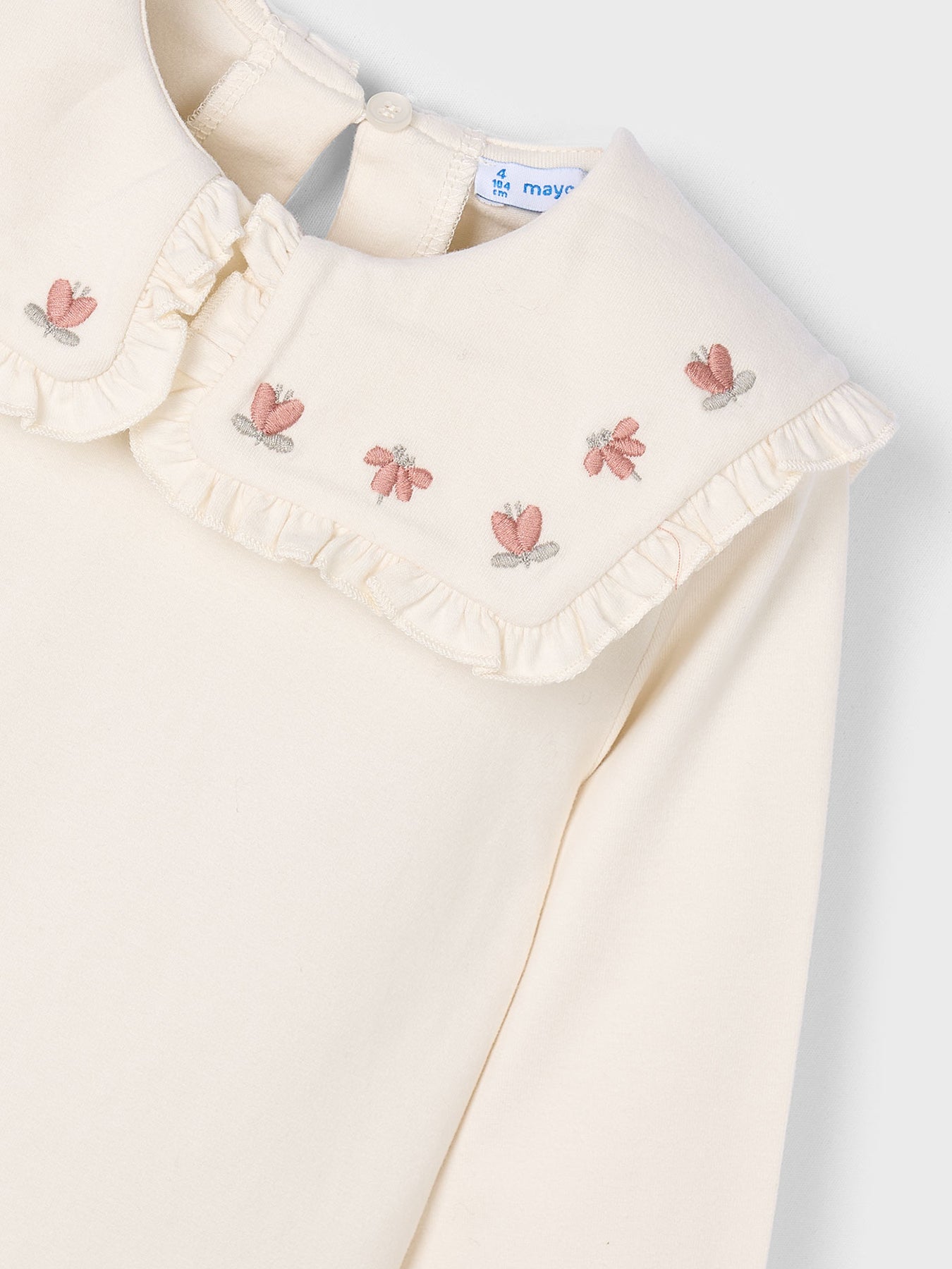 Flower Collar Blouse