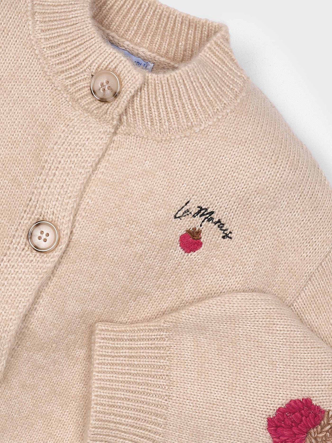 Strawberry Knit Cardigan