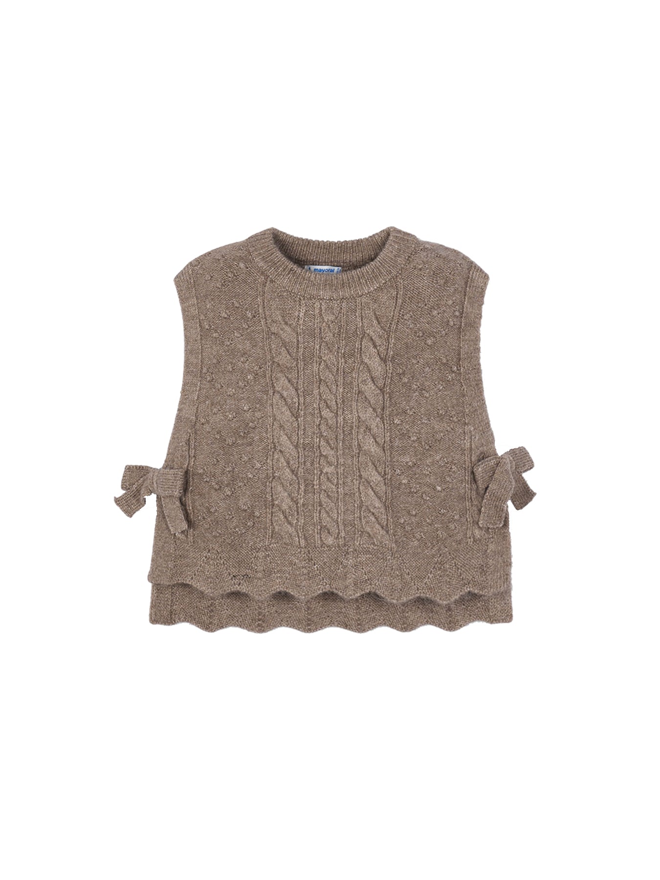 Knitted Vest Beige